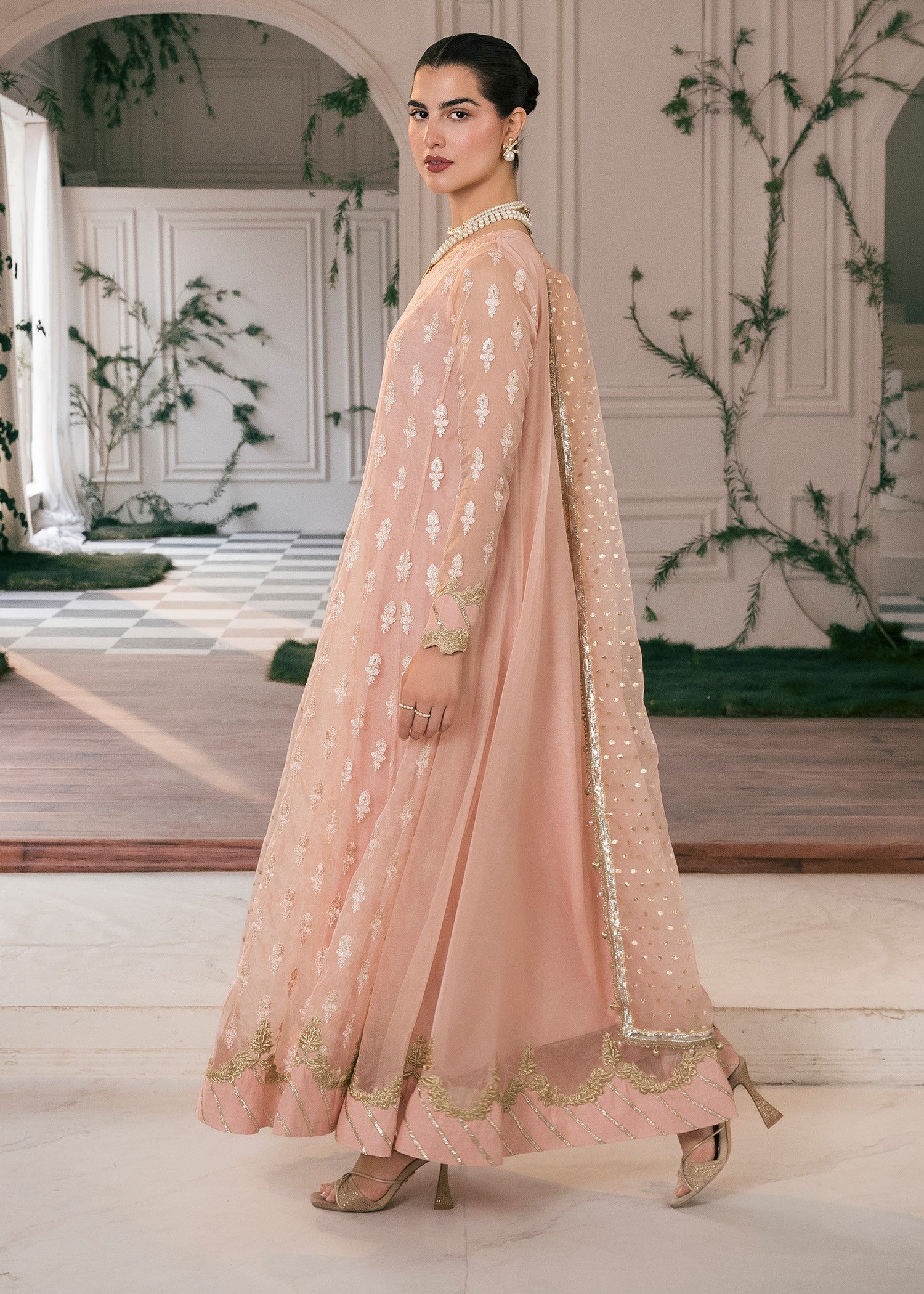 Rang-e-Haya Rahma (Peach) Women 4pcs