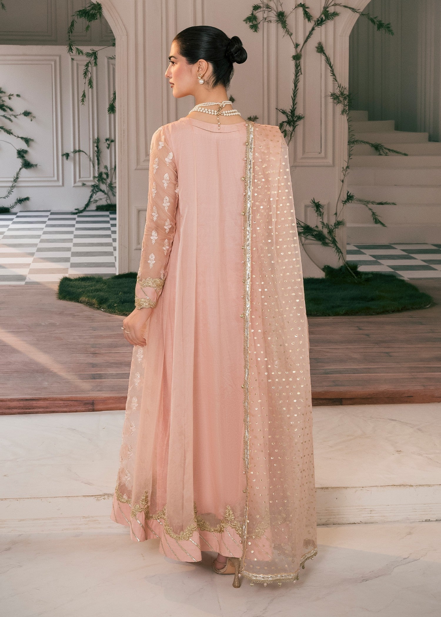 Rang-e-Haya Rahma (Peach) Women 4pcs