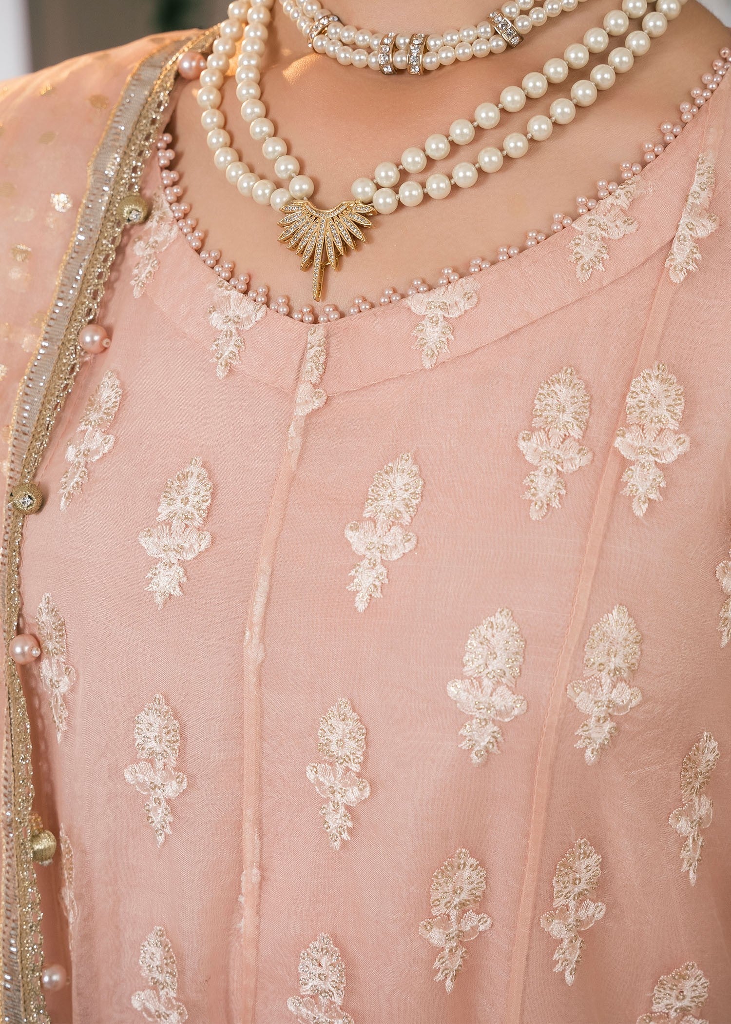 Rang-e-Haya Rahma (Peach) Women 4pcs