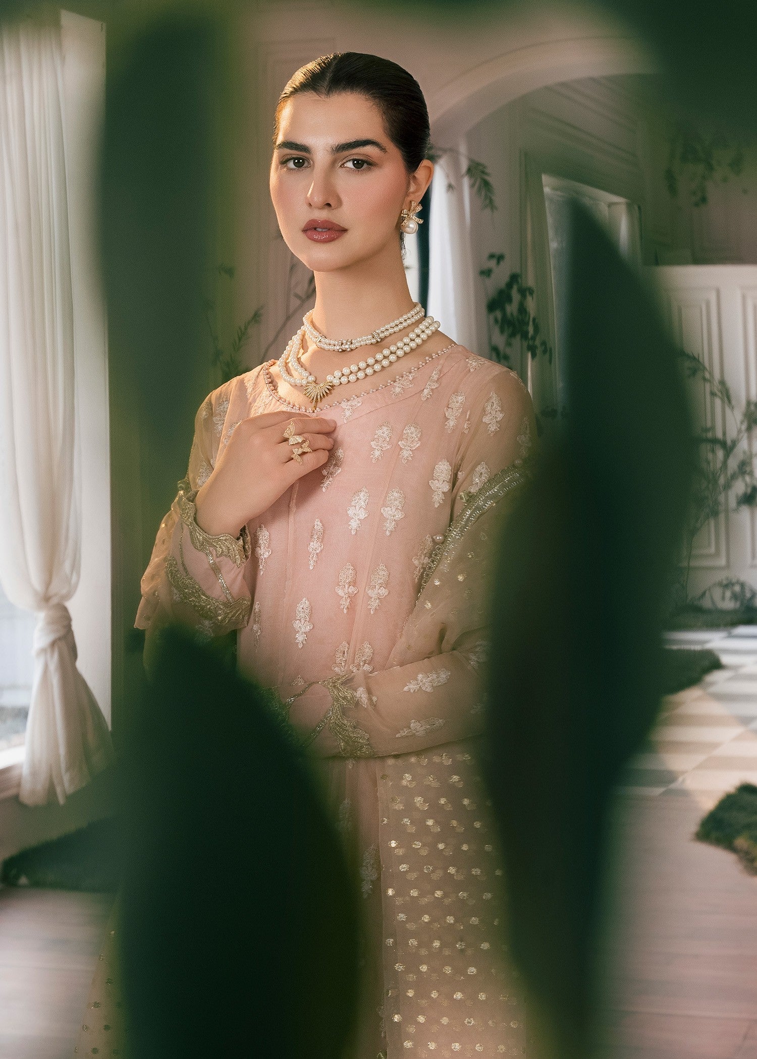 Rang-e-Haya Rahma (Peach) Women 4pcs