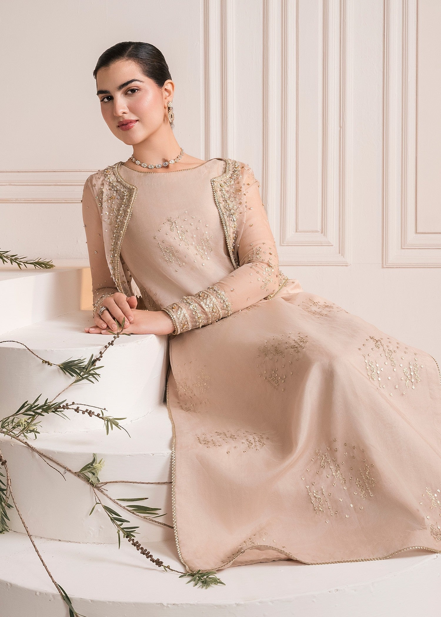 Rang-e-Haya Amel (Clay Beige) Women 4pcs