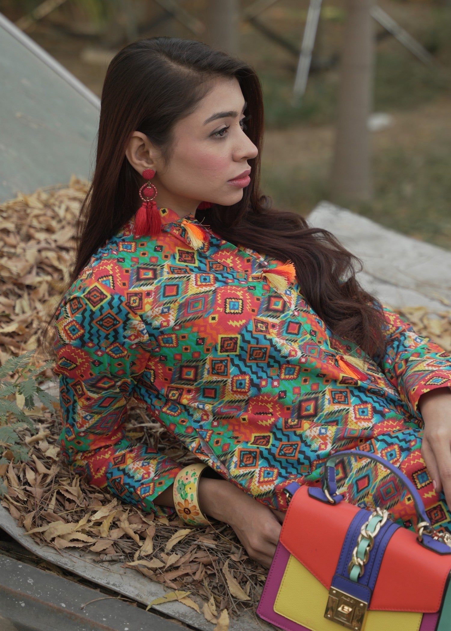 Mahrukh Gul Couture & Rakhtaa Gola Ganda/010 Women 1pcs