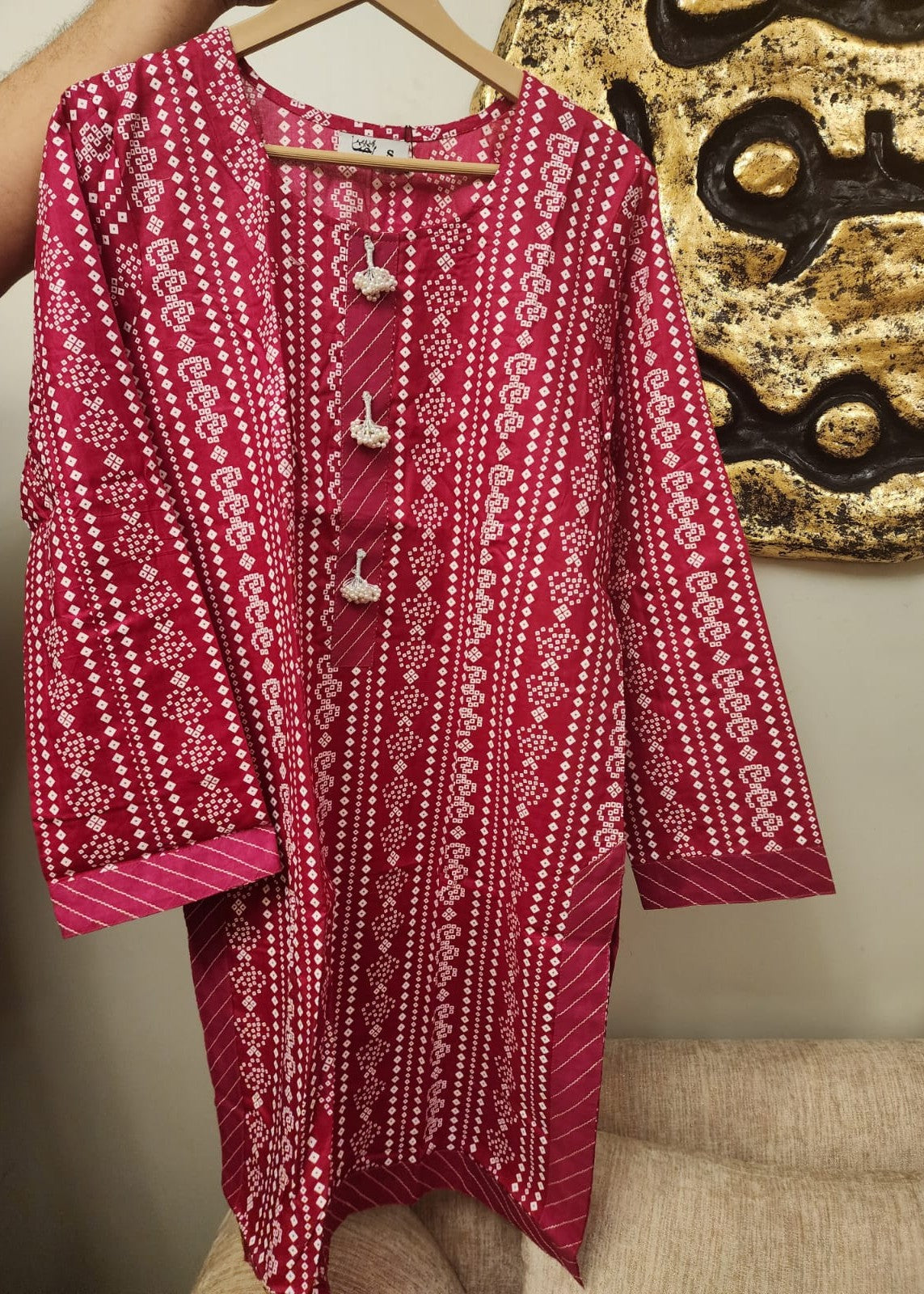 Mahrukh Gul Couture & Rakhtaa Chunri Fuschia/27 Women 1pcs