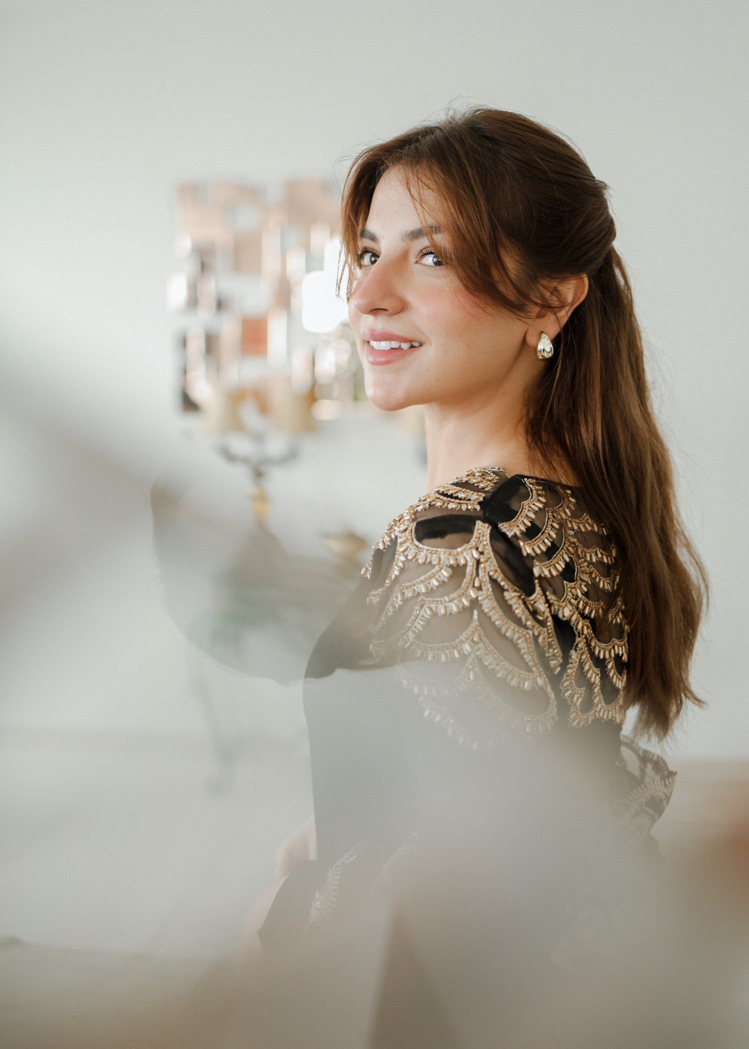 Alyssa ALL001 BLACK MAXI Women 3pcs