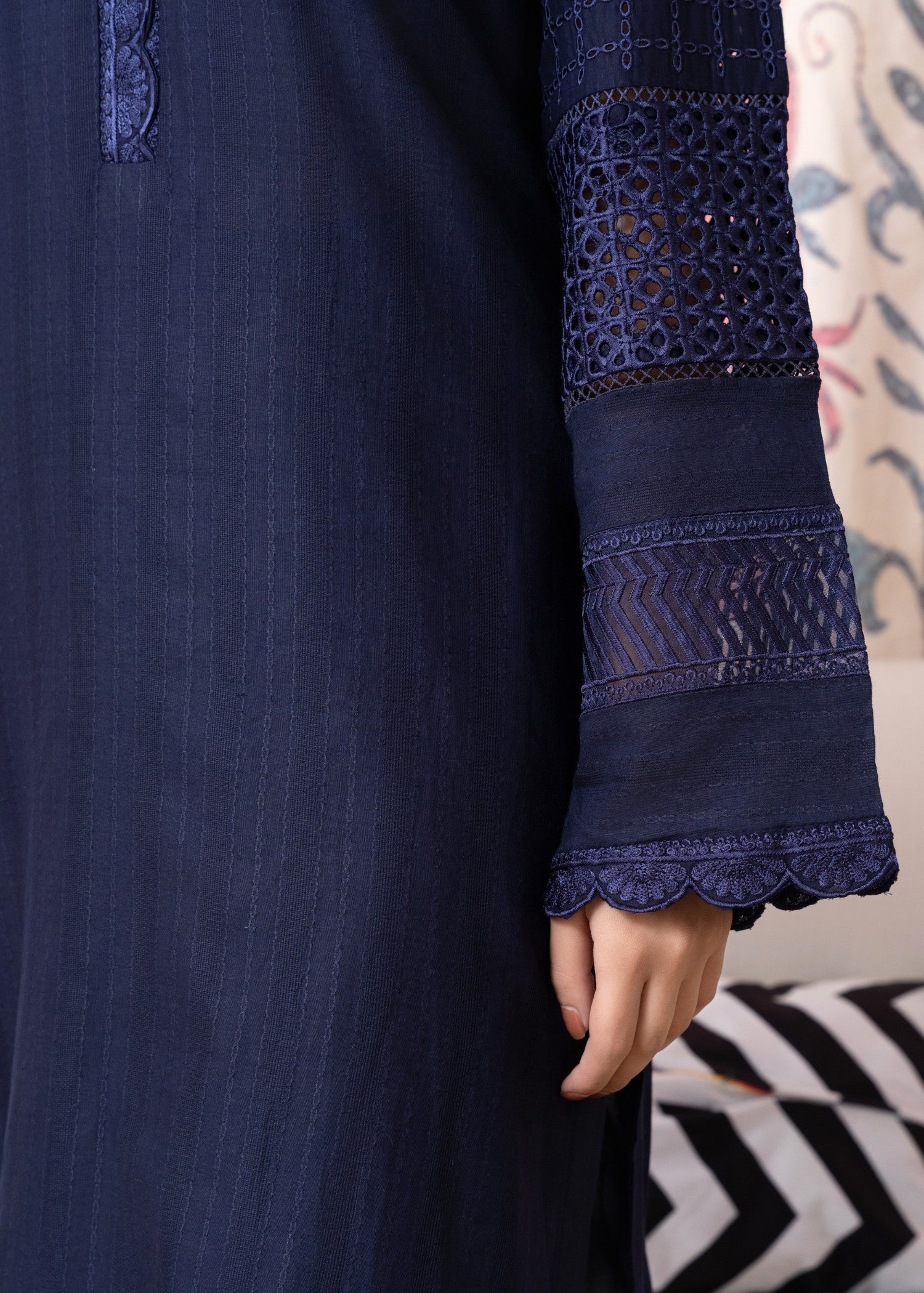 Sahibas By Mirza Xevi Navy Women 2pcs