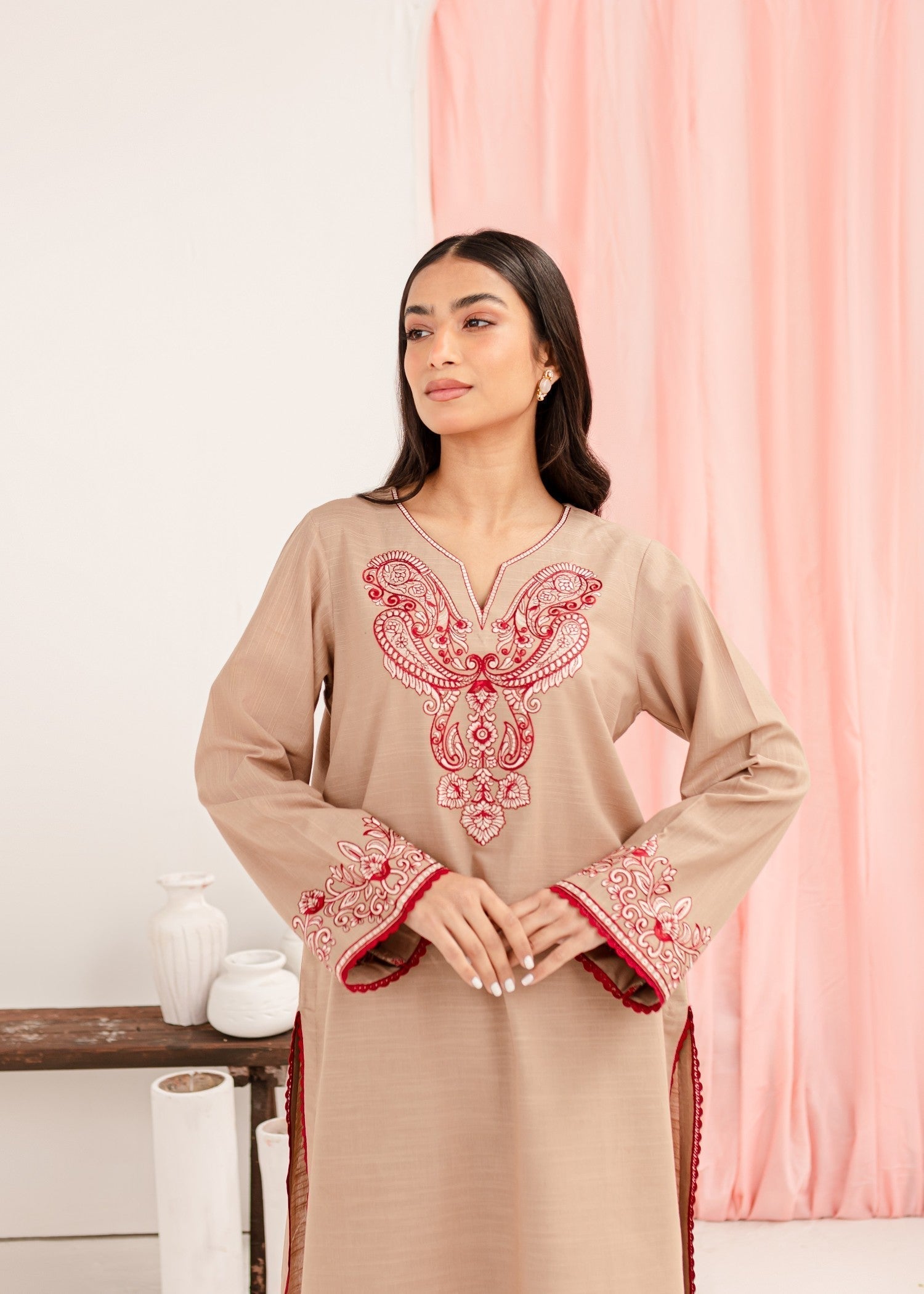 Mayal Embroidered ZC KD BG Women 2pcs