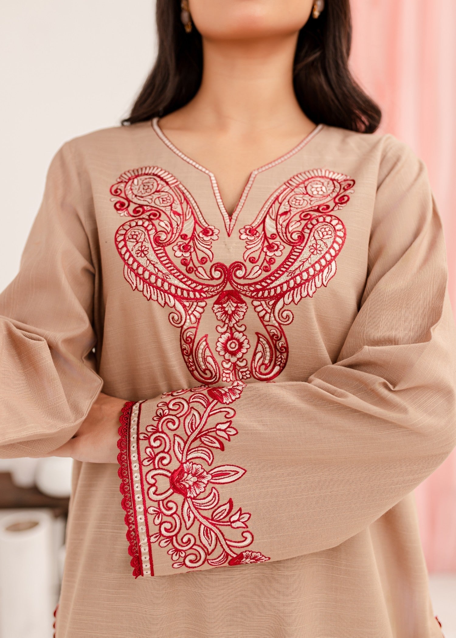 Mayal Embroidered ZC KD BG Women 2pcs