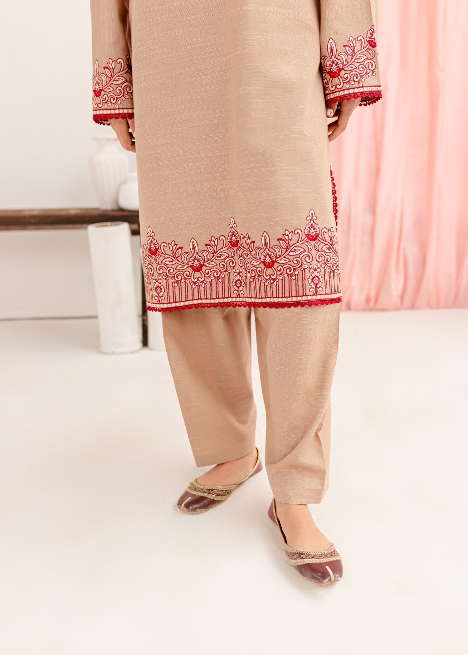 Mayal Embroidered ZC KD BG Women 2pcs