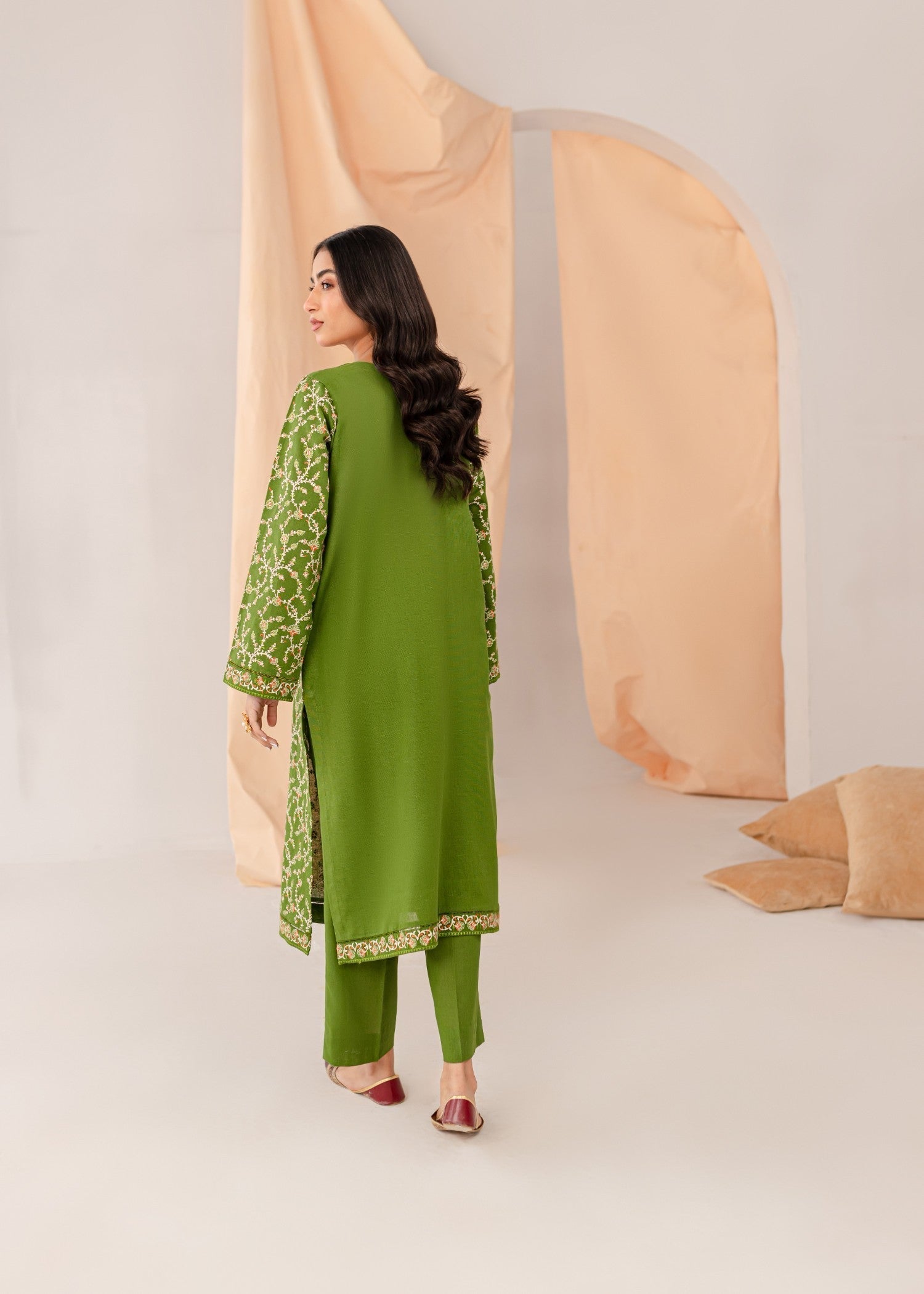 Mayal Embroidered ZC KD OV Women 2pcs