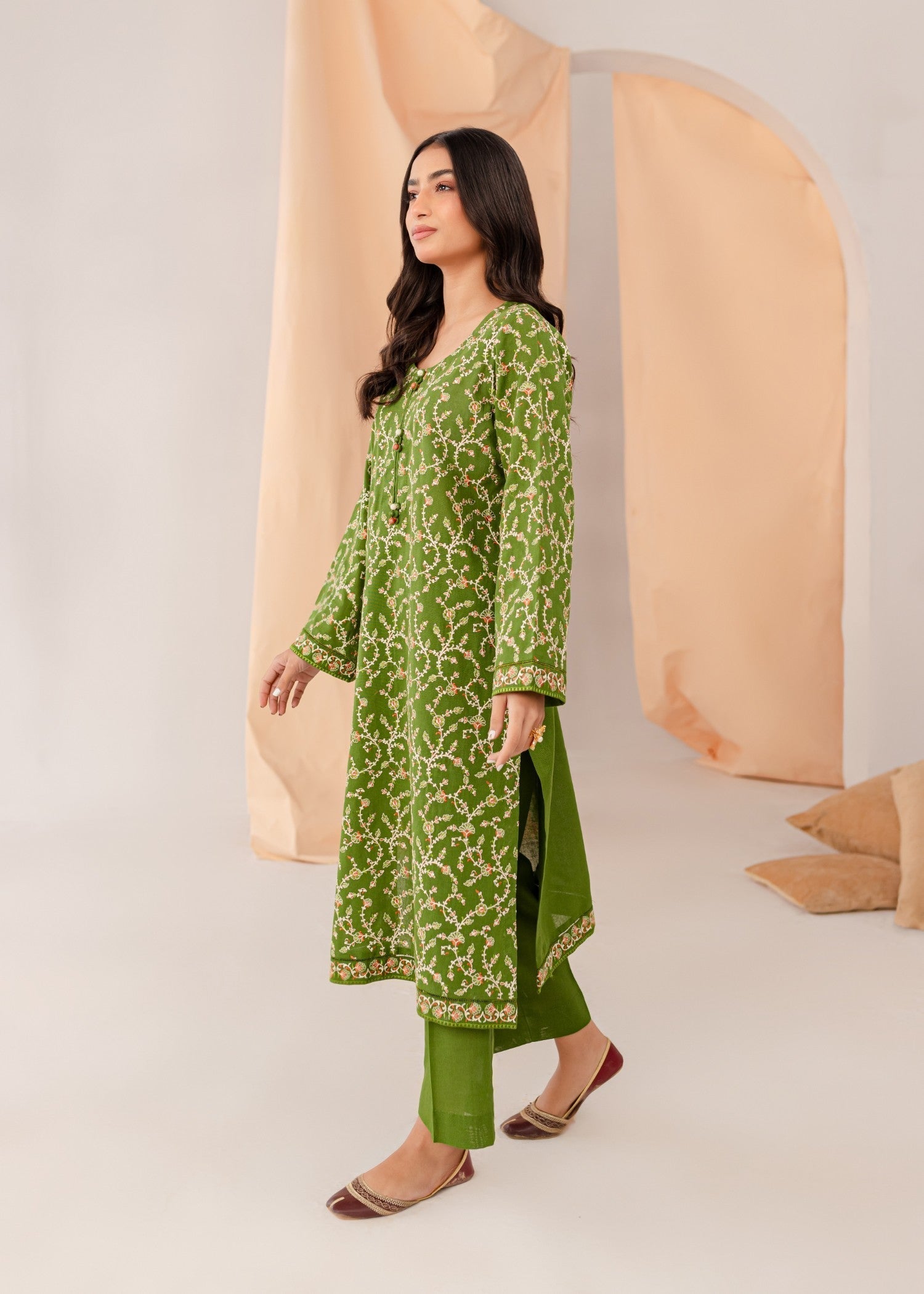 Mayal Embroidered ZC KD OV Women 2pcs