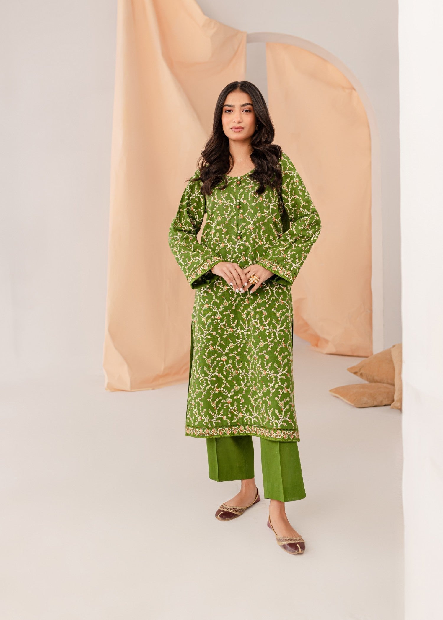 Mayal Embroidered ZC KD OV Women 2pcs