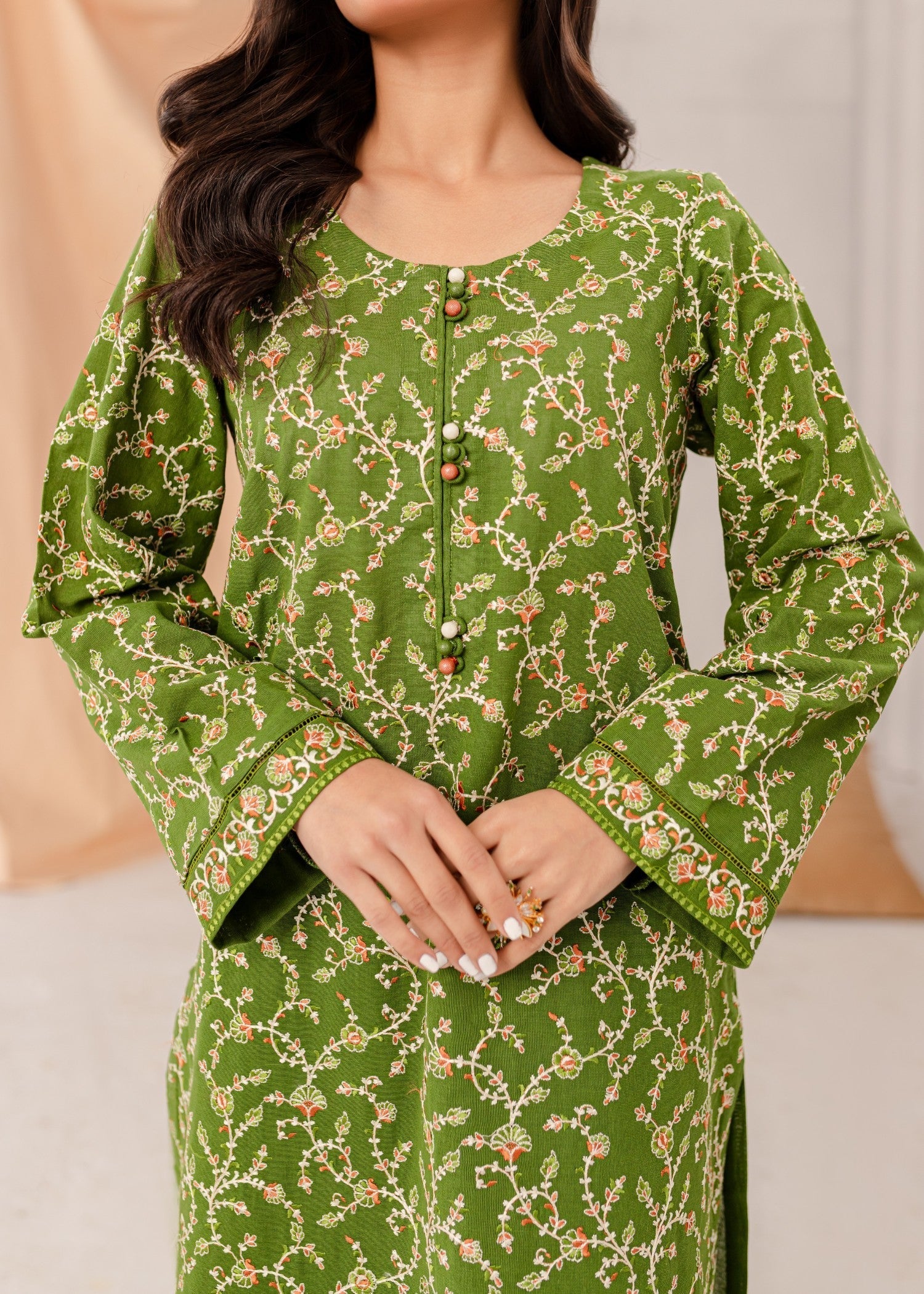 Mayal Embroidered ZC KD OV Women 2pcs