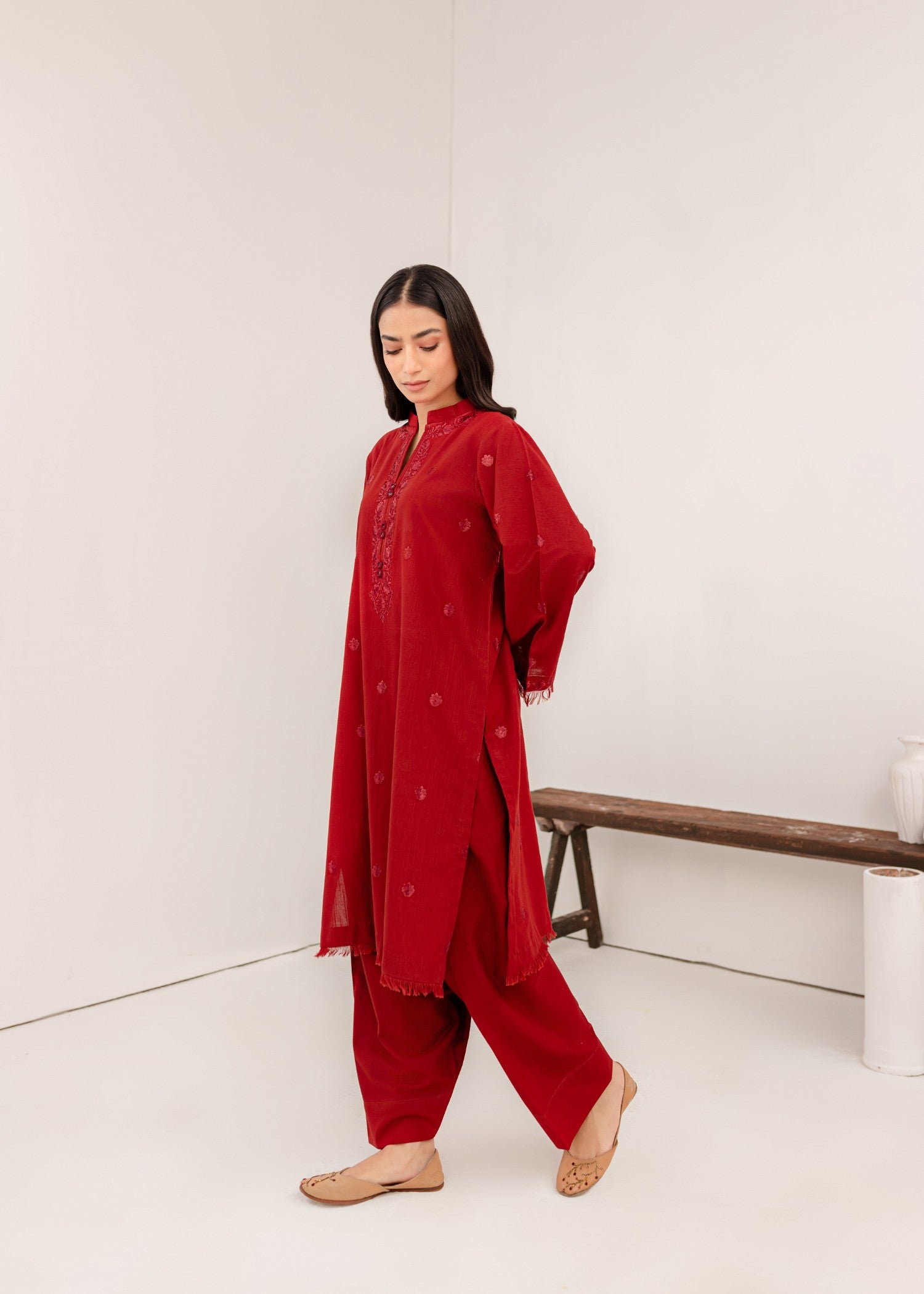 Mayal Embroidered ZC KD MR Women 2pcs