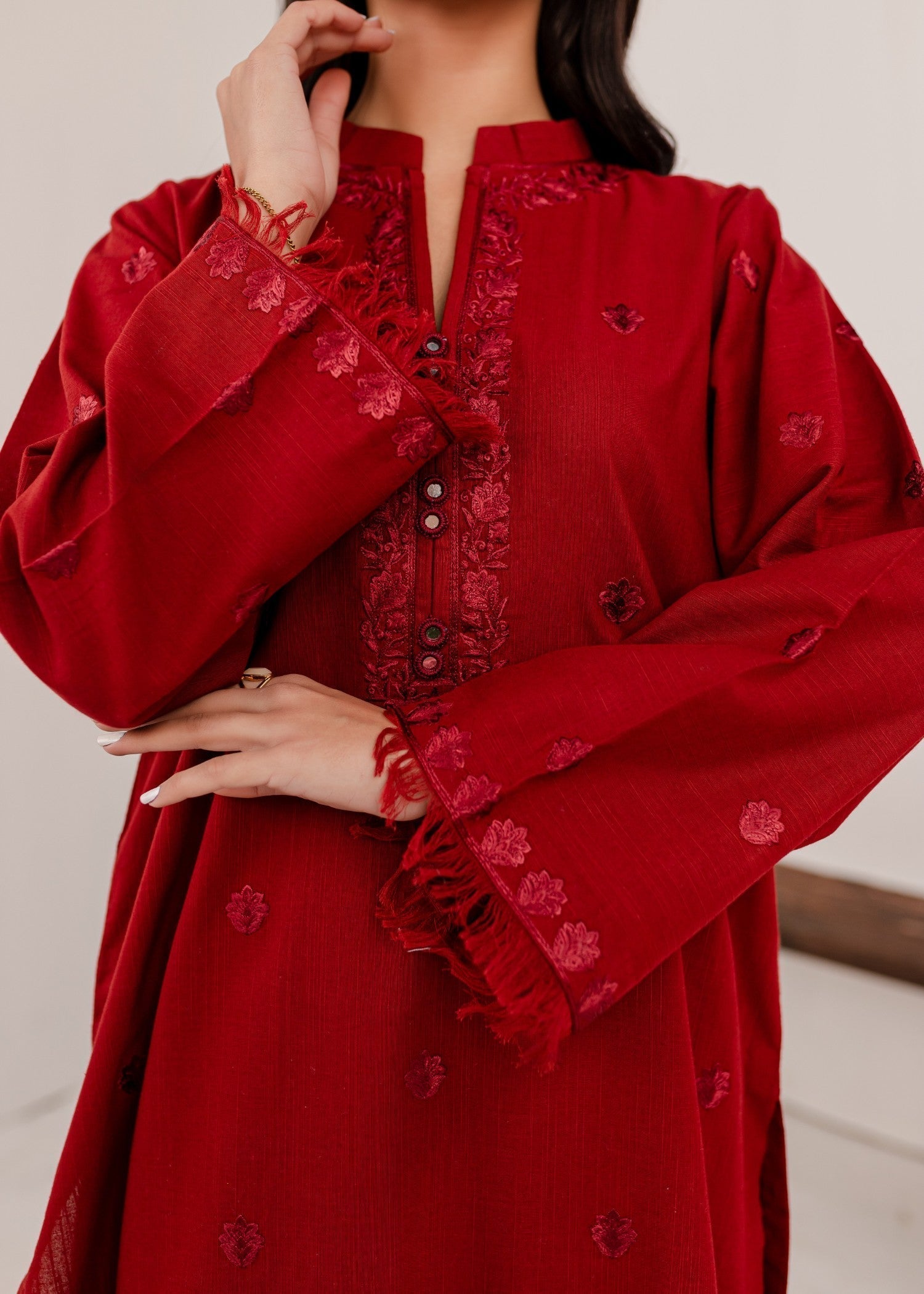 Mayal Embroidered ZC KD MR Women 2pcs