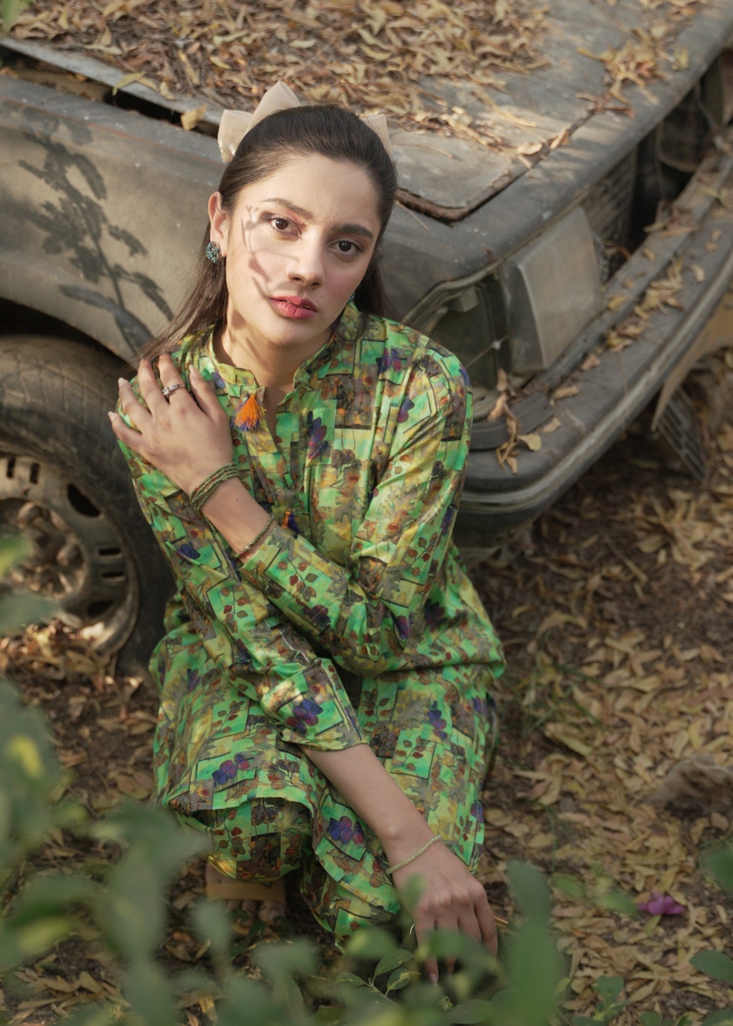 Mahrukh Gul Couture & Rakhtaa Green Valley/009 Women 2pcs