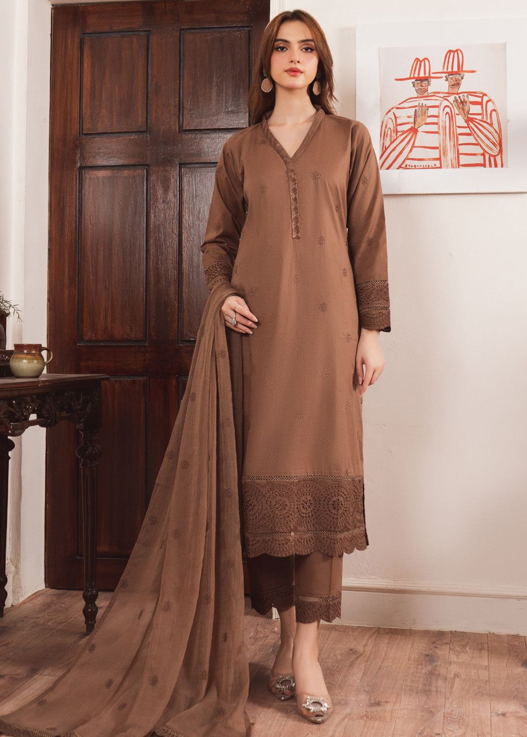 Al-Harir Apparel Geet Chiku Women 3pcs