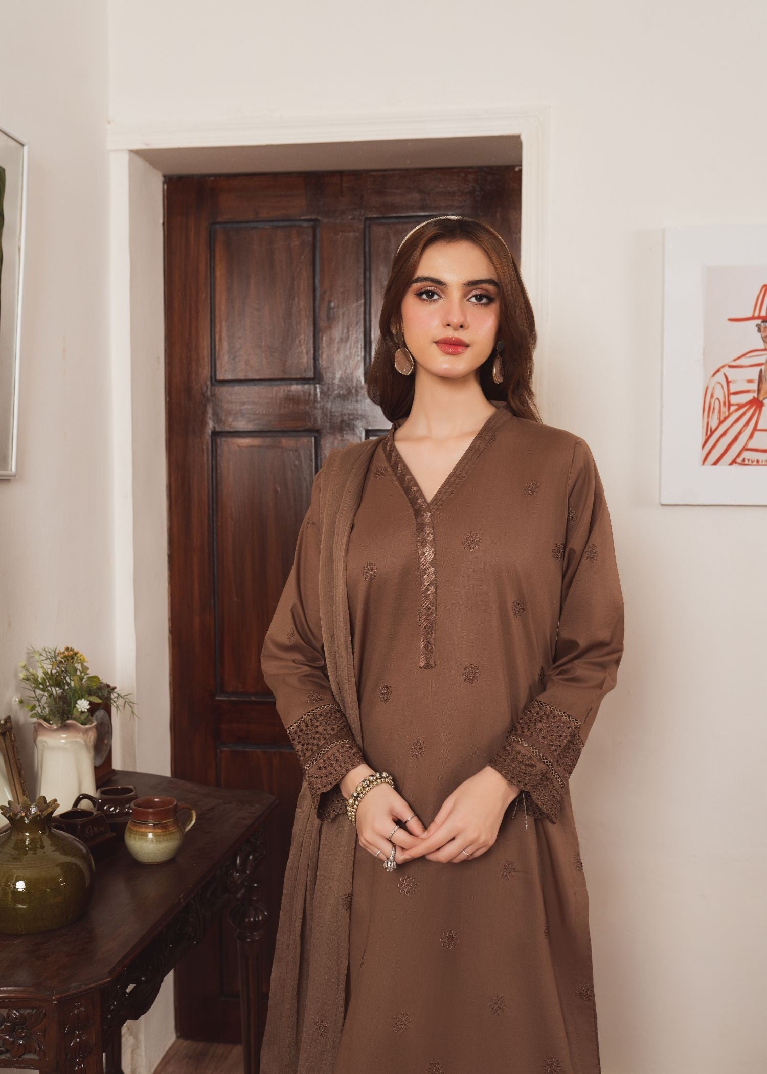 Al-Harir Apparel Geet Chiku Women 3pcs