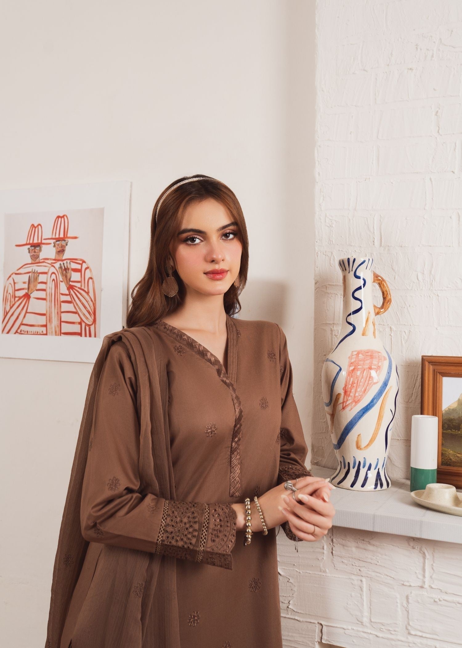 Al-Harir Apparel Geet Chiku Women 3pcs