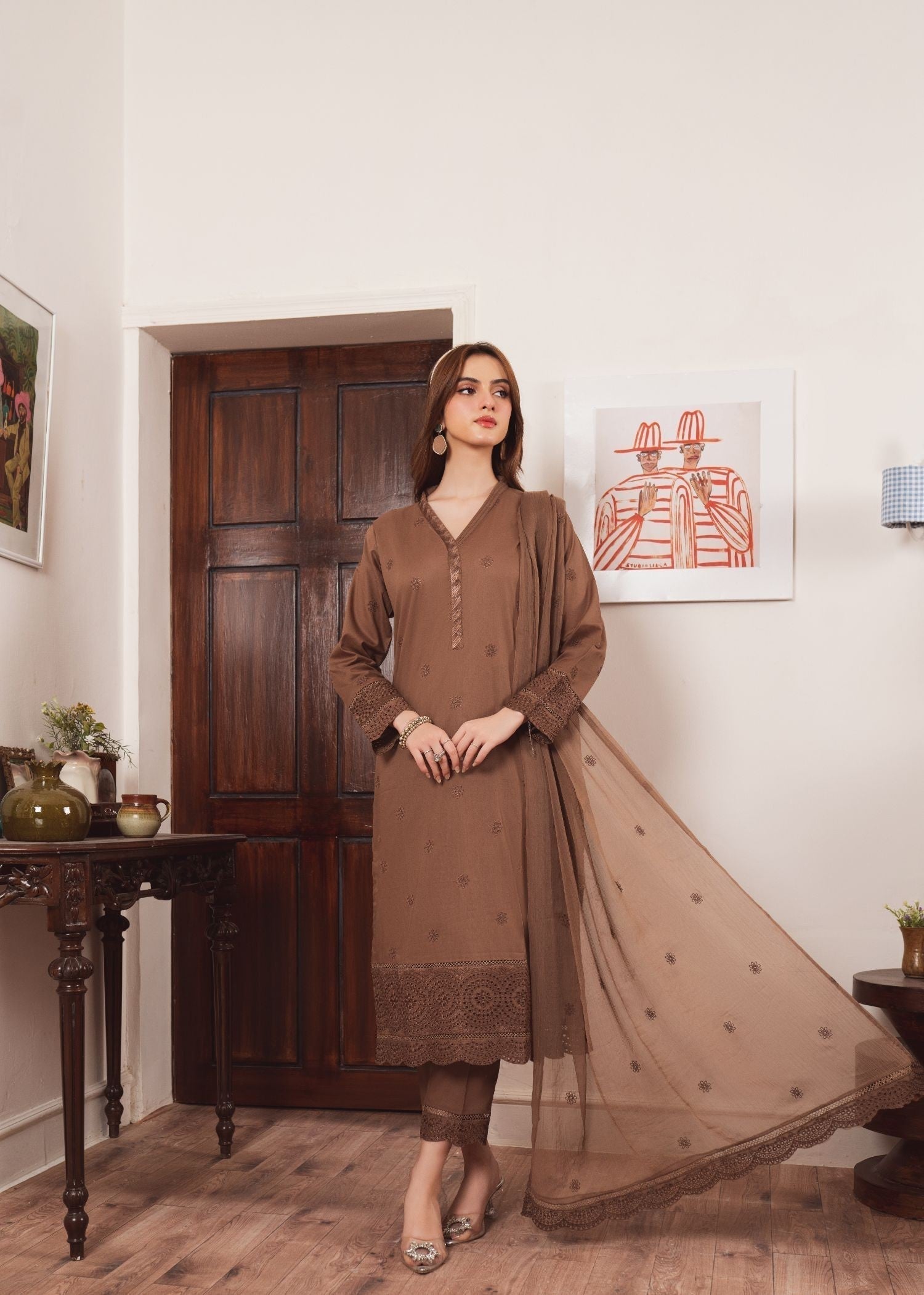 Al-Harir Apparel Geet Chiku Women 3pcs