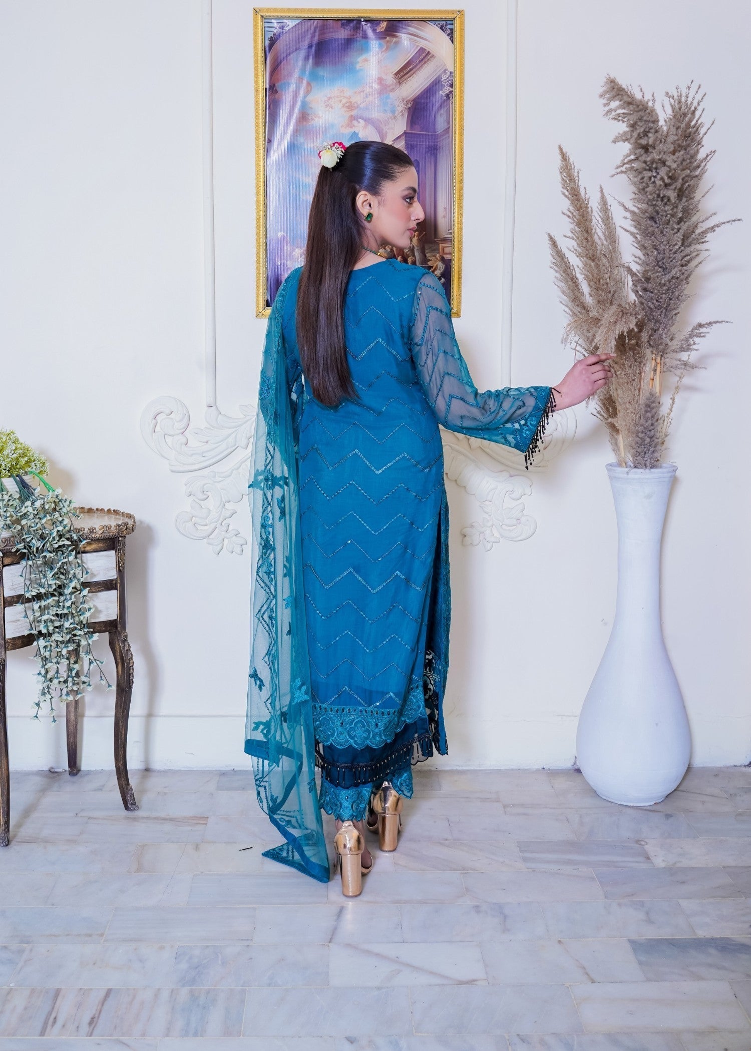 Maherposh HM 1017 I Shafaq Women 3pcs