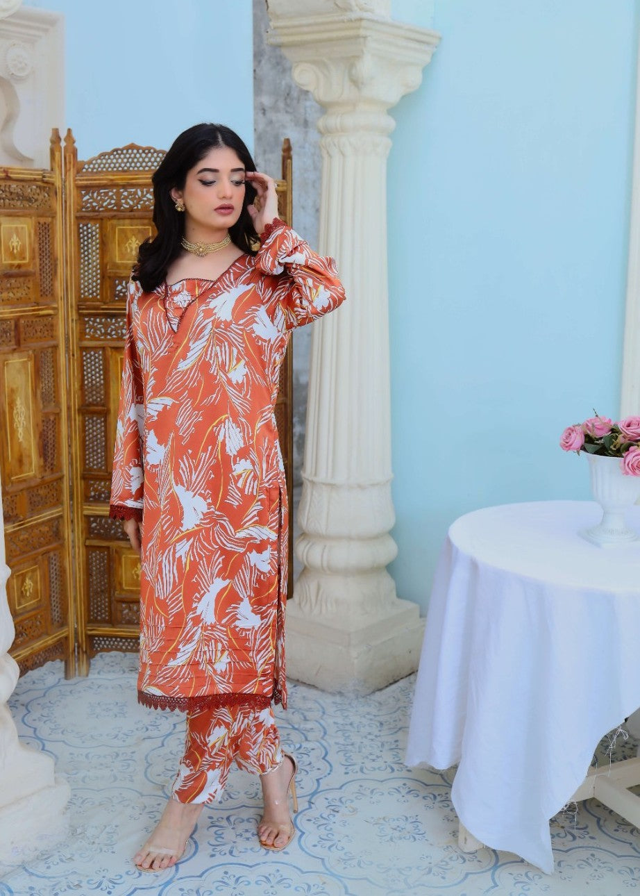 Maherposh Floral Printed (DAS 0016) Women 2pcs