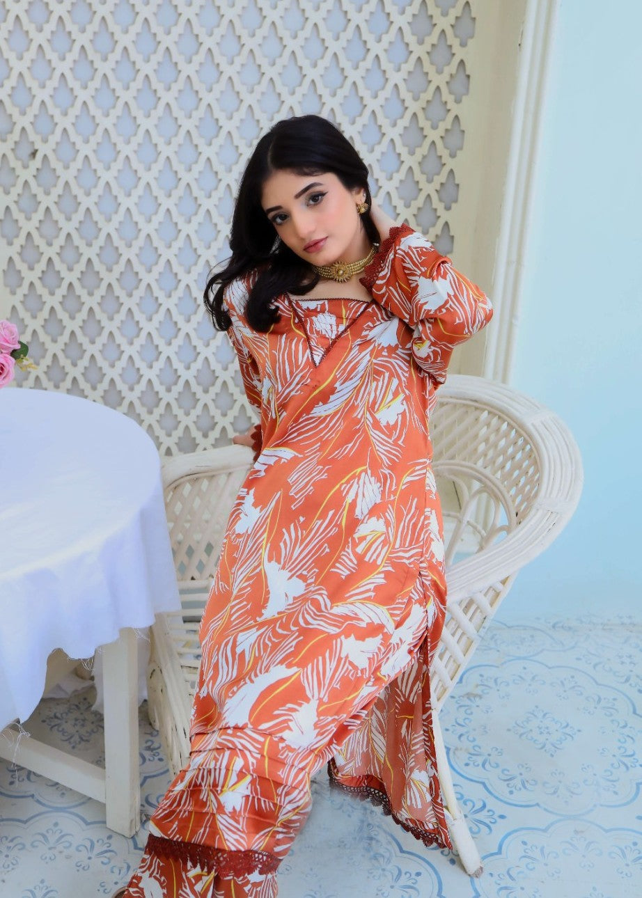 Maherposh Floral Printed (DAS 0016) Women 2pcs