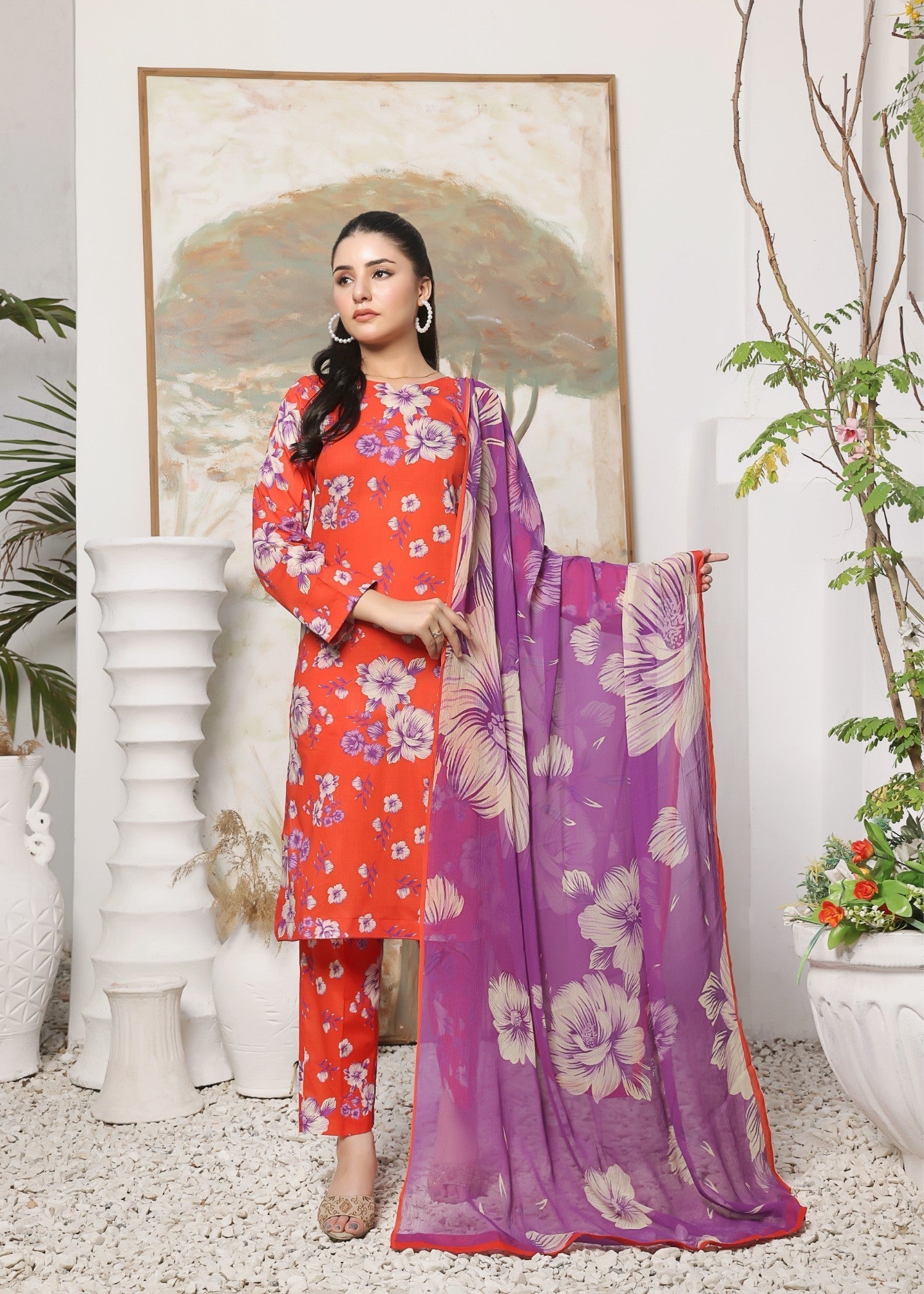 Feathers ZINNIA Women 3pcs