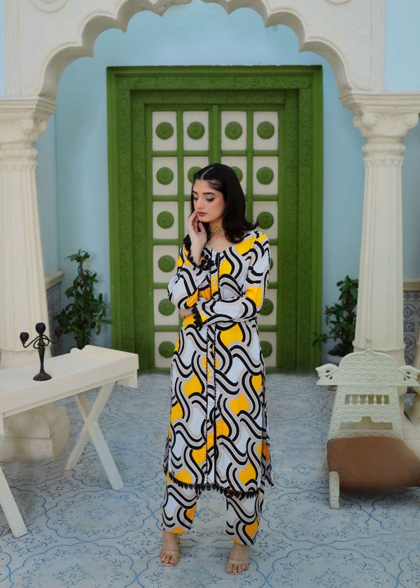 Maherposh Floral Printed (DAS 0018) Women 2pcs
