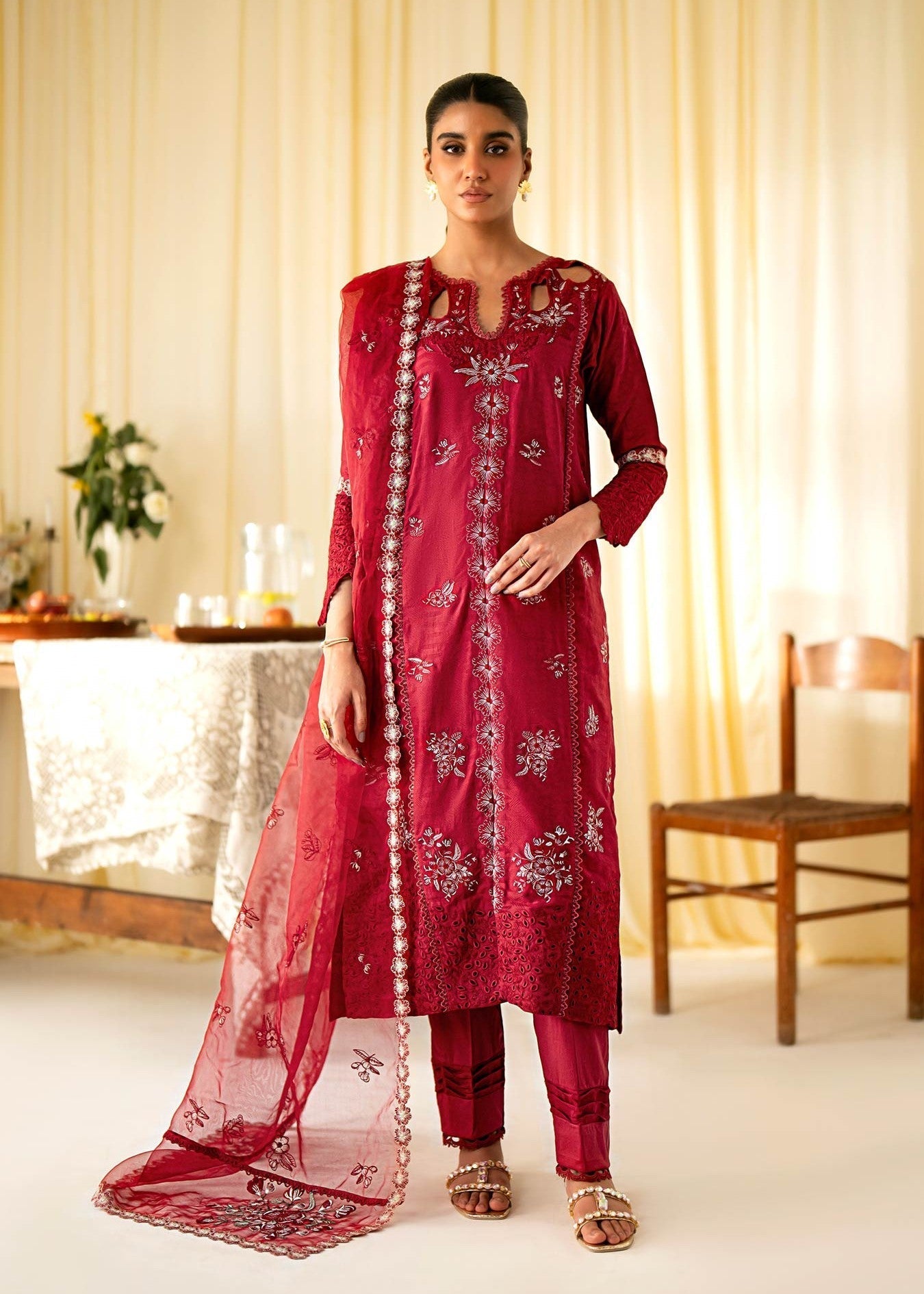 Musaif Leila Stitched () Women 3pcs