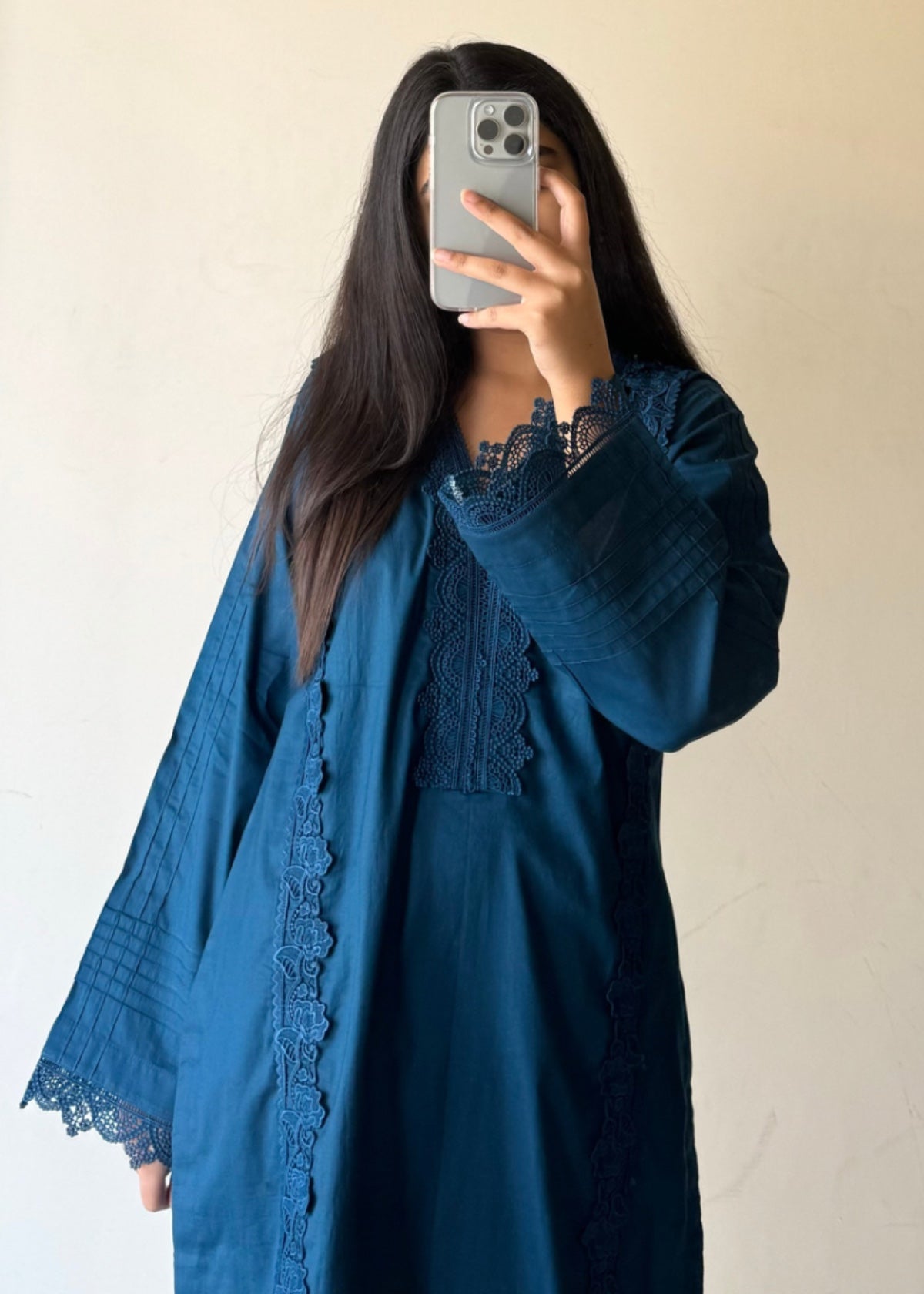 Ayesha B aqua lase work new Women 3pcs