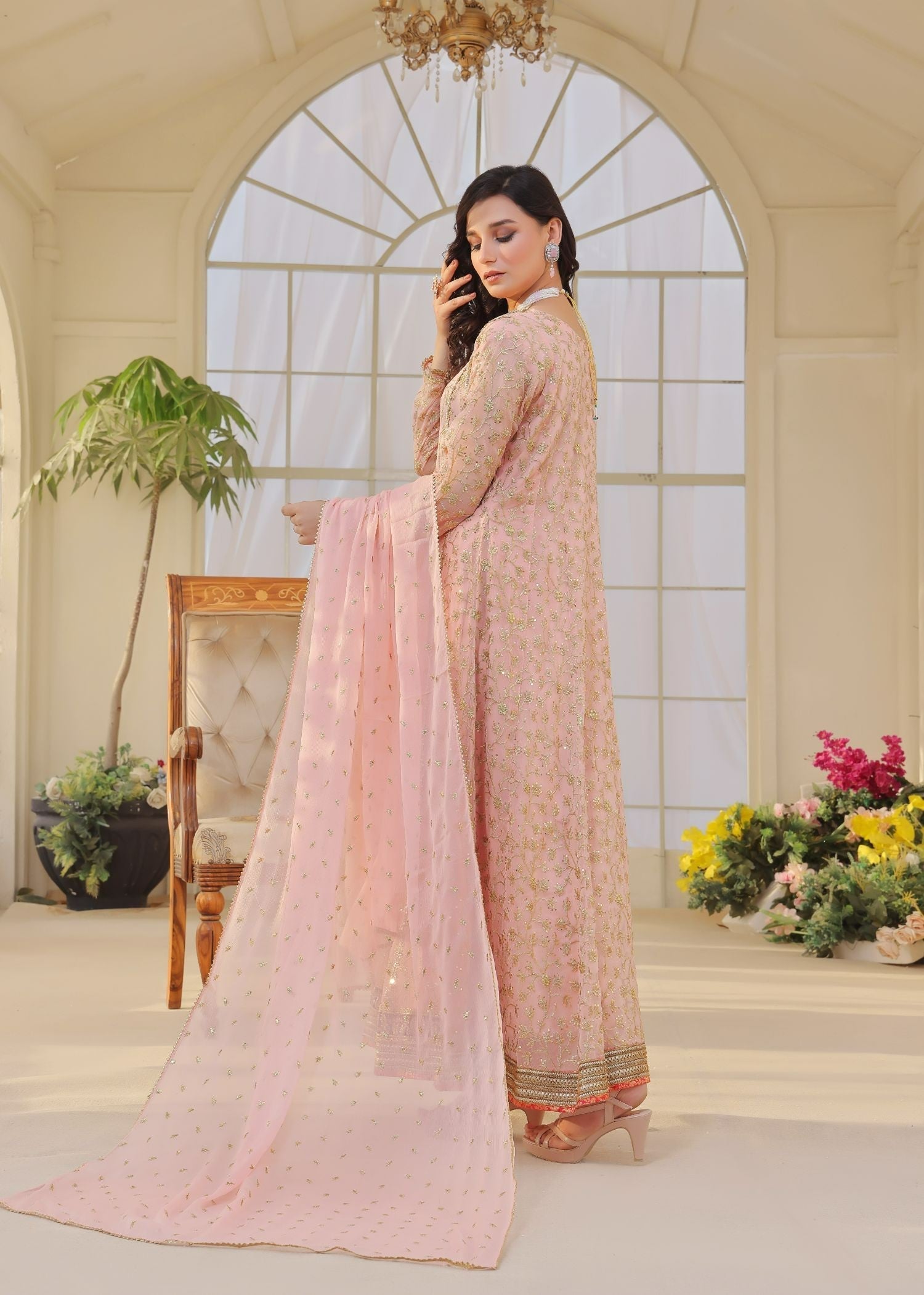 Ayesha Closet Sara Pink Women 3pcs