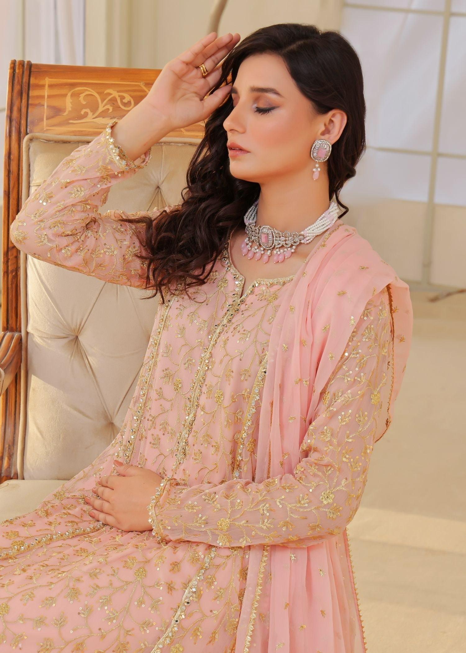 Ayesha Closet Sara Pink Women 3pcs