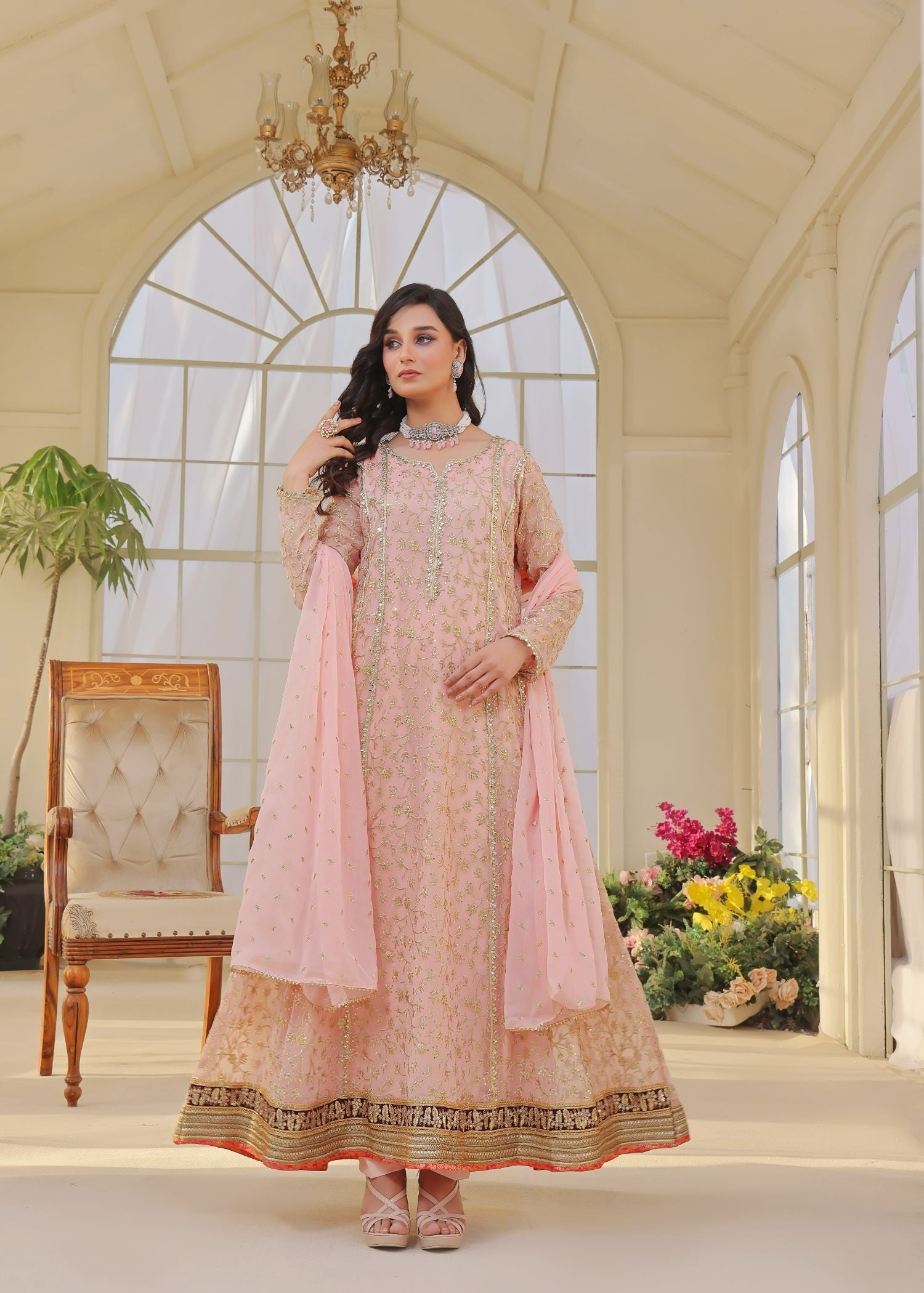 Ayesha Closet Sara Pink Women 3pcs