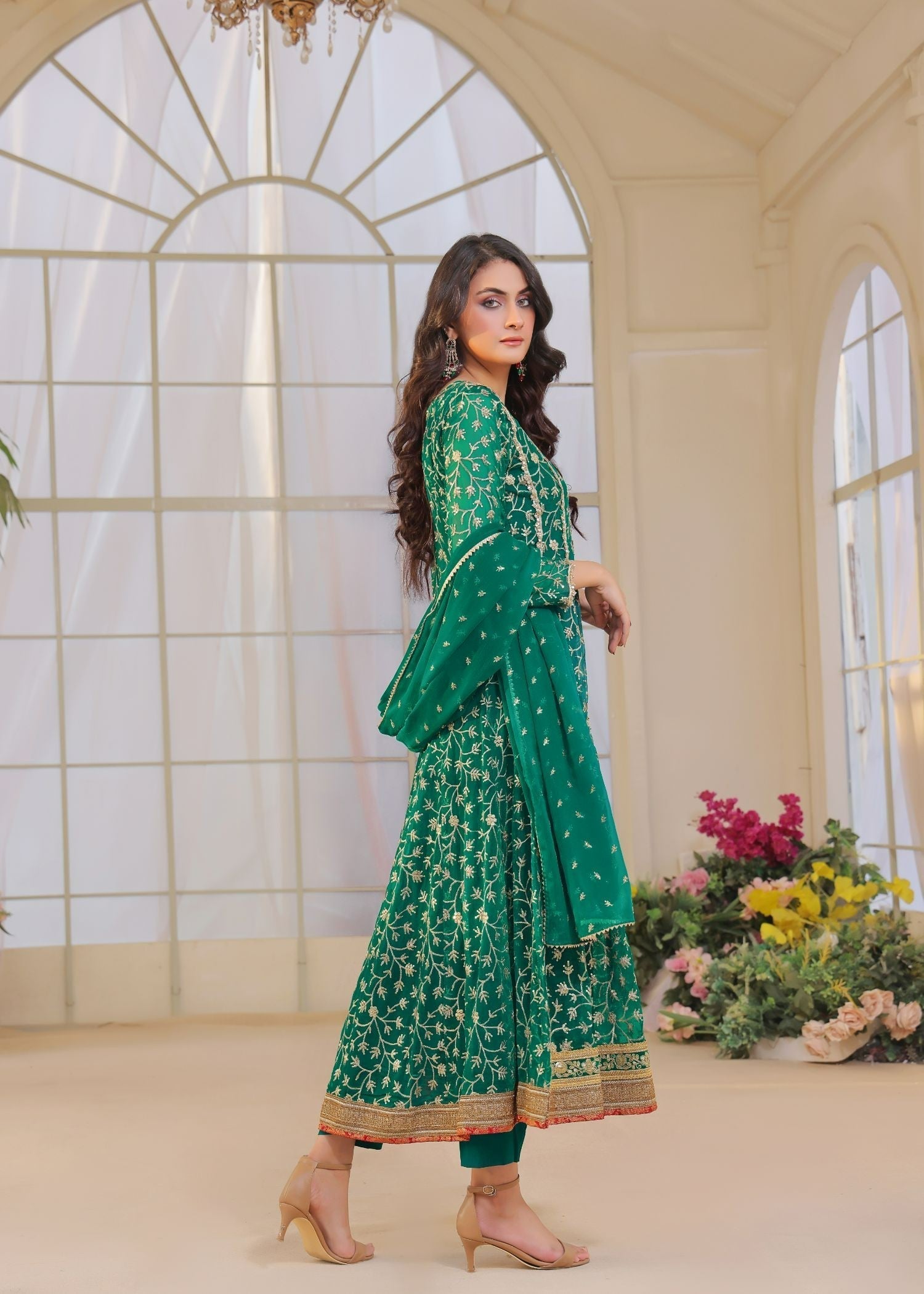 Ayesha Closet Sara Green Women 3pcs