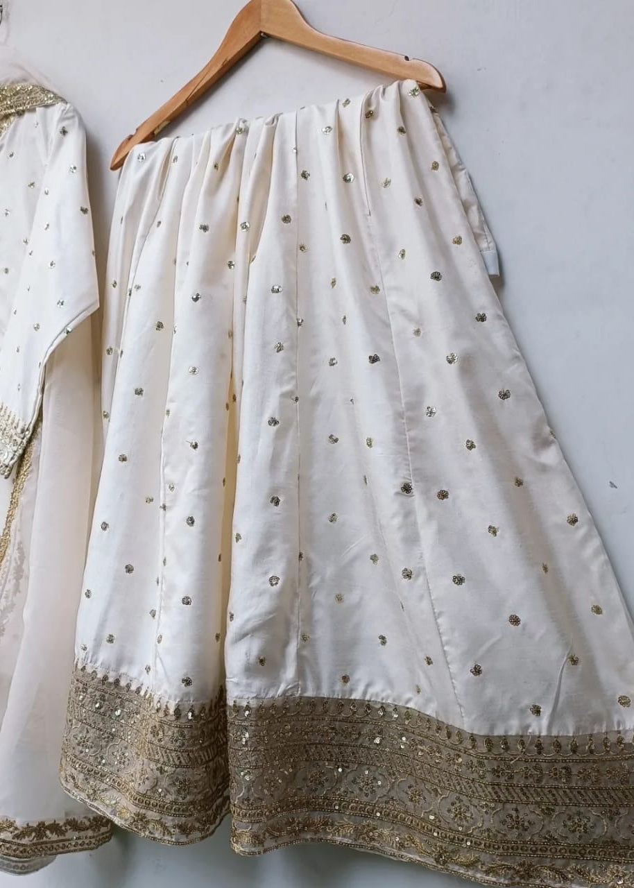 Lubana Store Preet Off white Women 3pcs