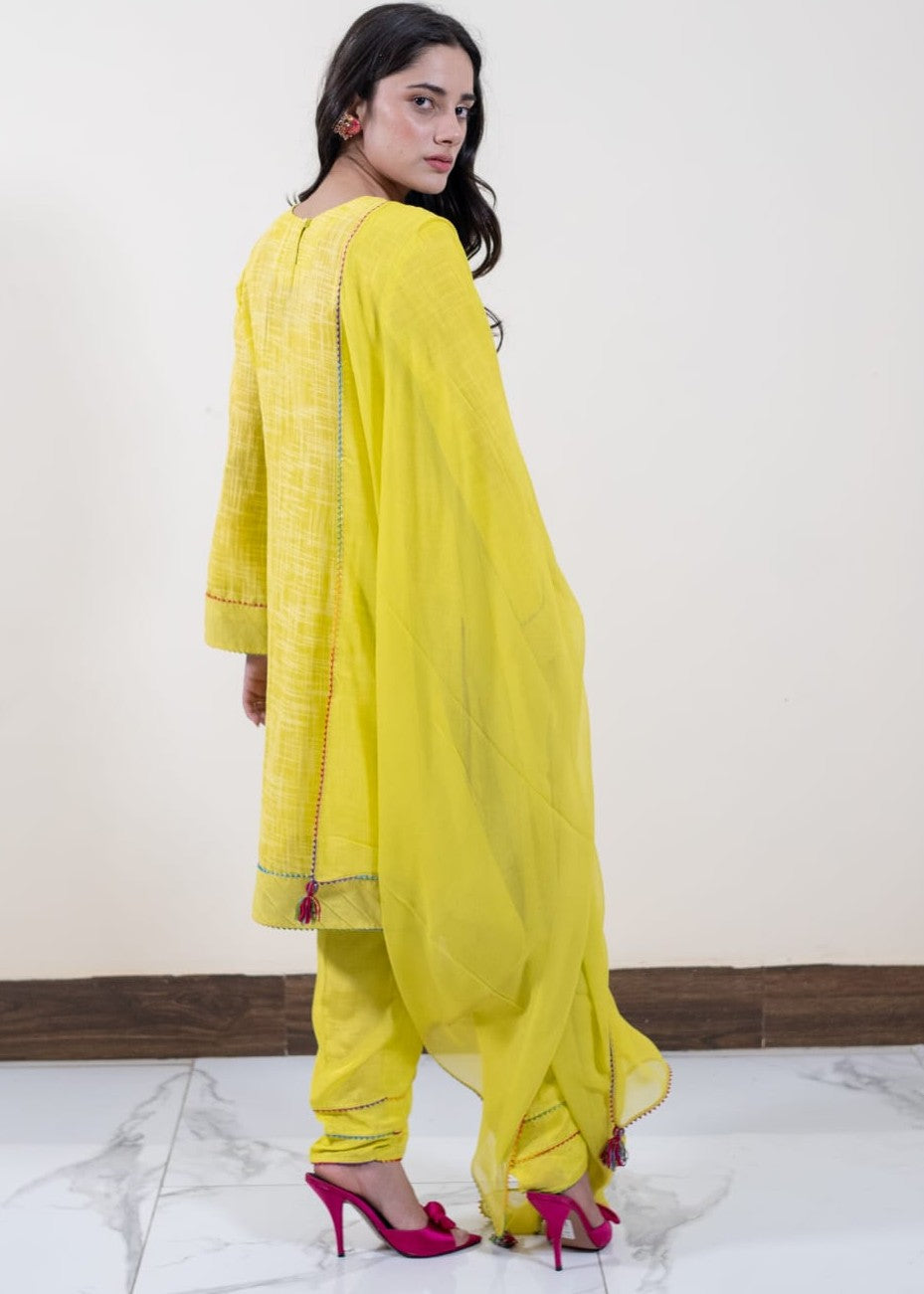 Mahrukh Gul Couture & Rakhtaa Vallee Des Perroquets/023 Women 3pcs