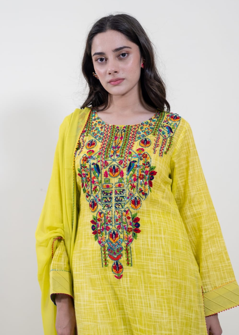 Mahrukh Gul Couture & Rakhtaa Vallee Des Perroquets/023 Women 3pcs