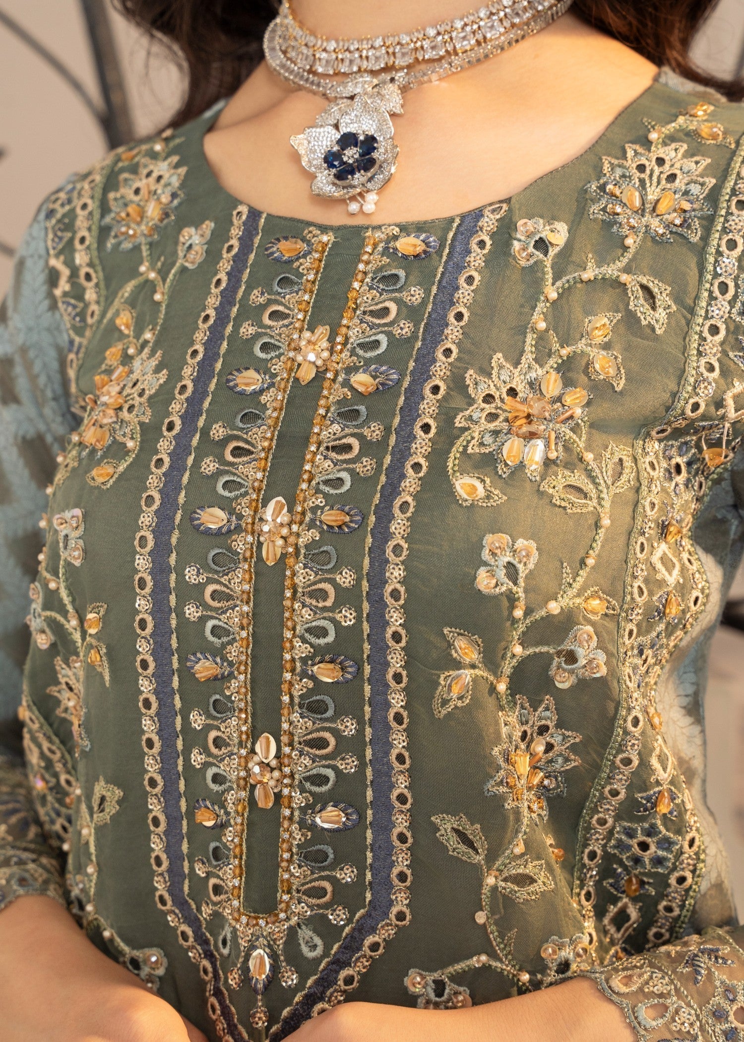 Zebaye Zaima US 519 green(SB) Women 3pcs