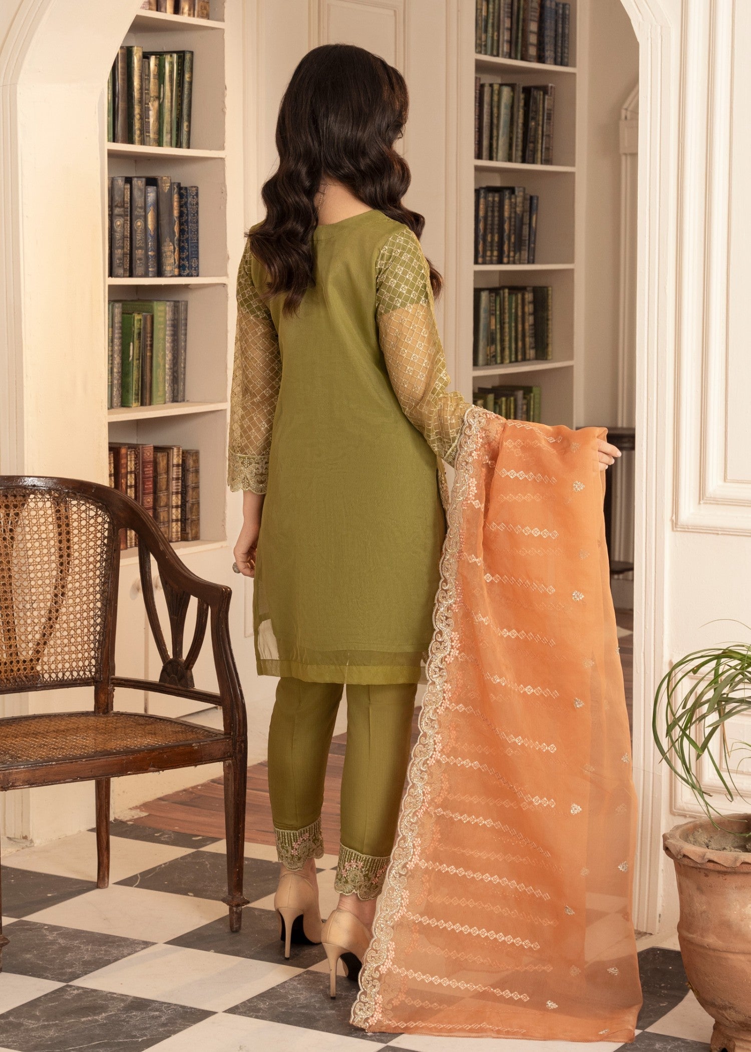 Zebaye Zaima US 491 Olive(SB) Women 3pcs