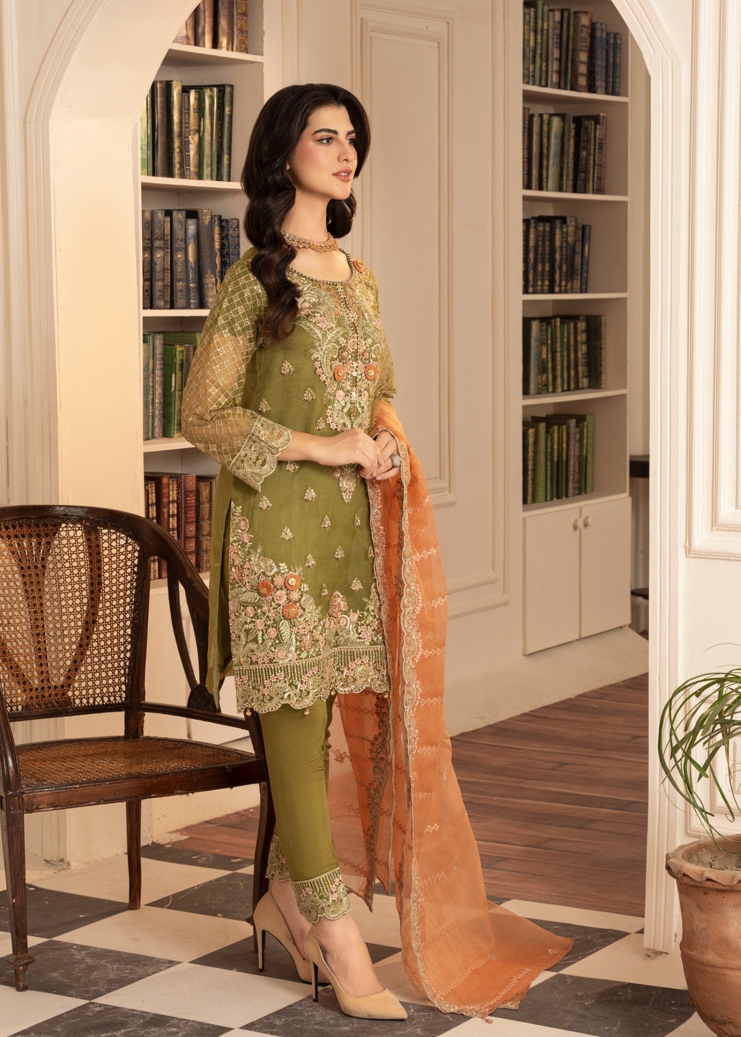 Zebaye Zaima US 491 Olive(SB) Women 3pcs