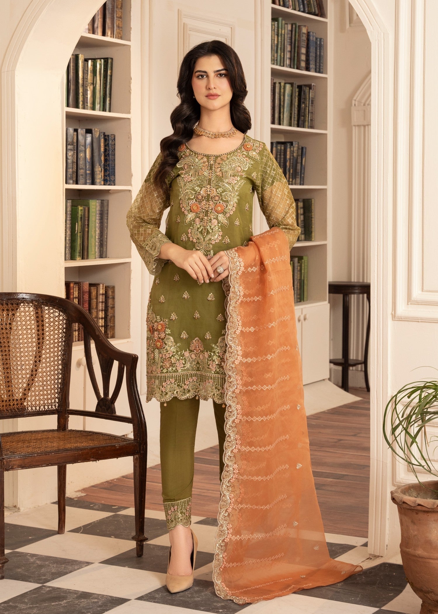 Zebaye Zaima US 491 Olive(SB) Women 3pcs