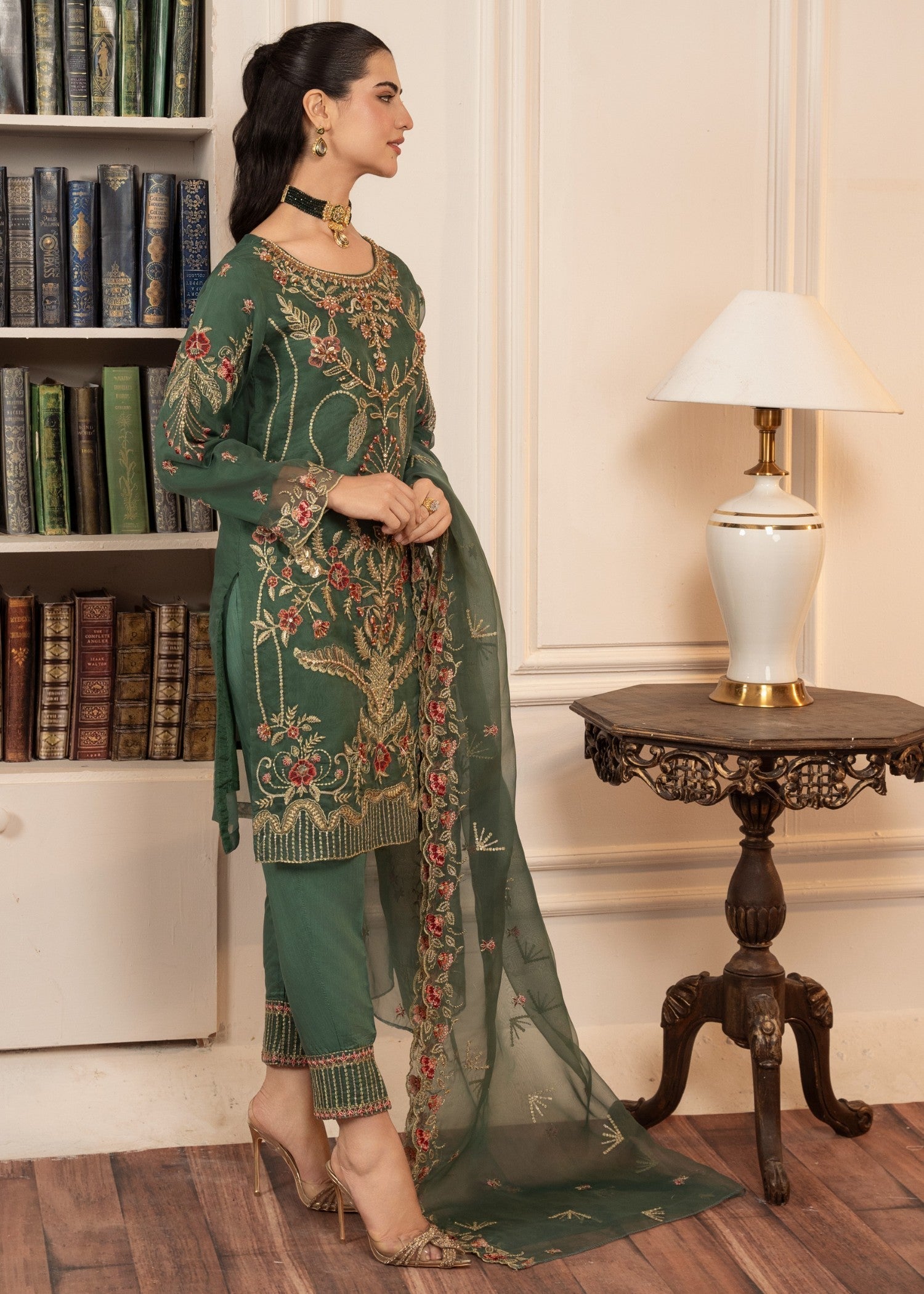 Zebaye Zaima US 425 bottle green(SB) Women 3pcs