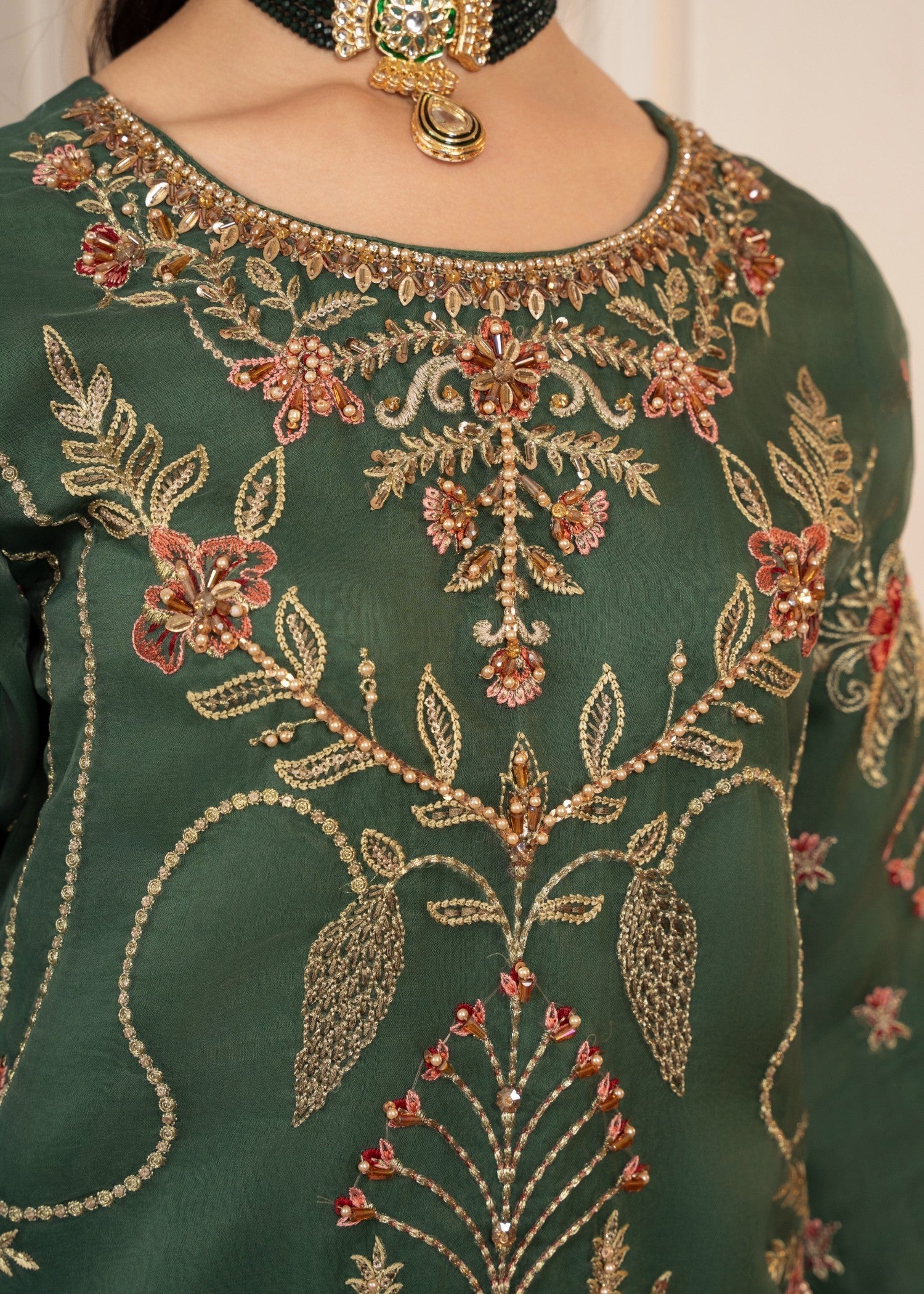 Zebaye Zaima US 425 bottle green(SB) Women 3pcs