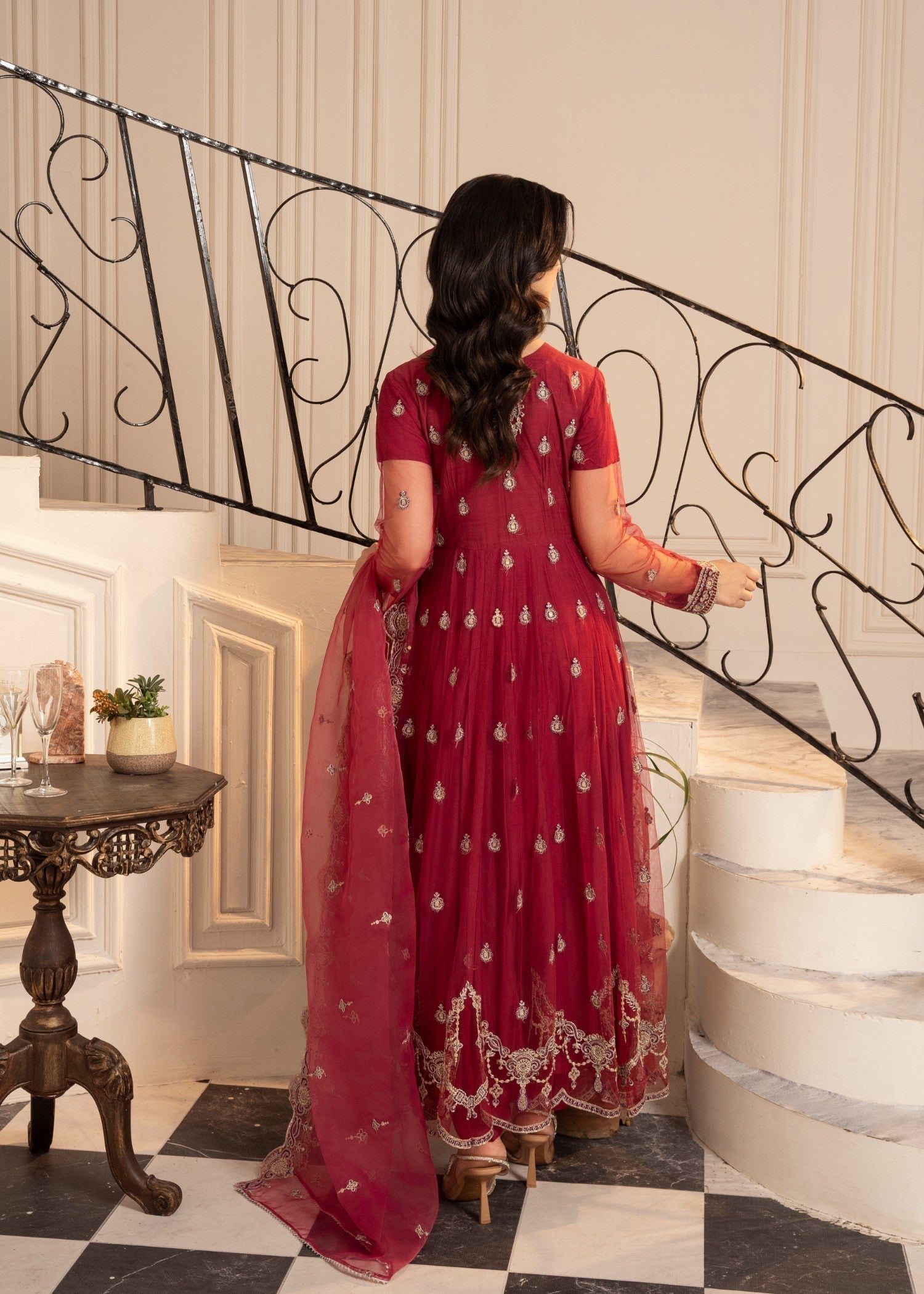 Zebaye Zaima US508 maroon(SB) Women 3pcs