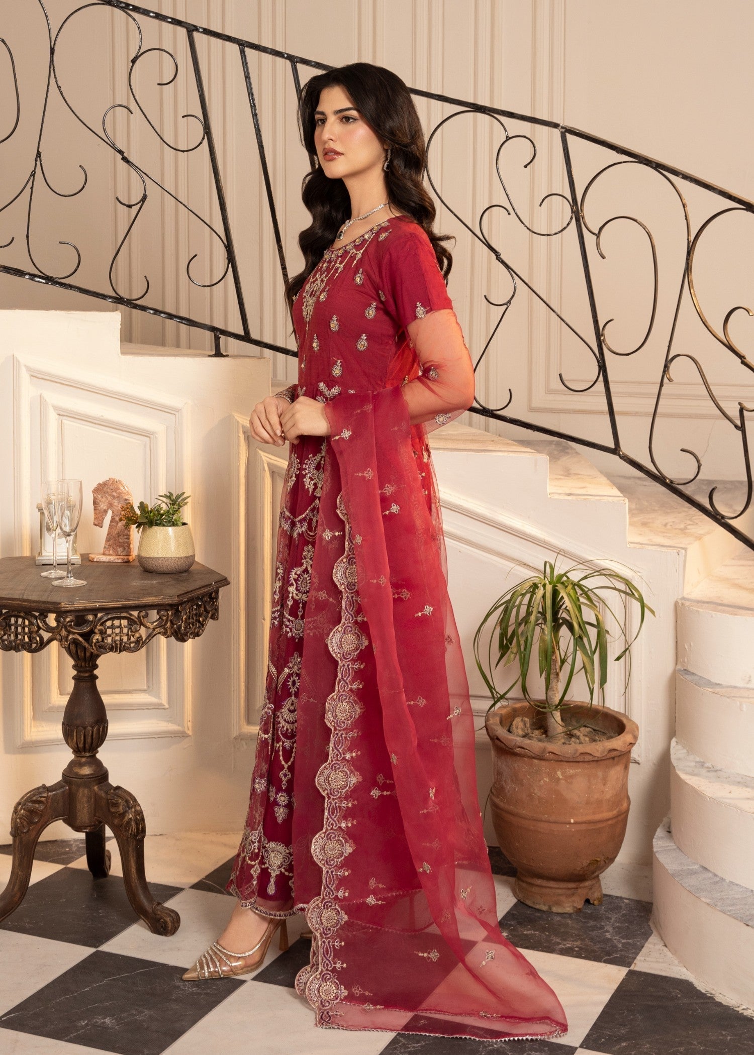 Zebaye Zaima US508 maroon(SB) Women 3pcs