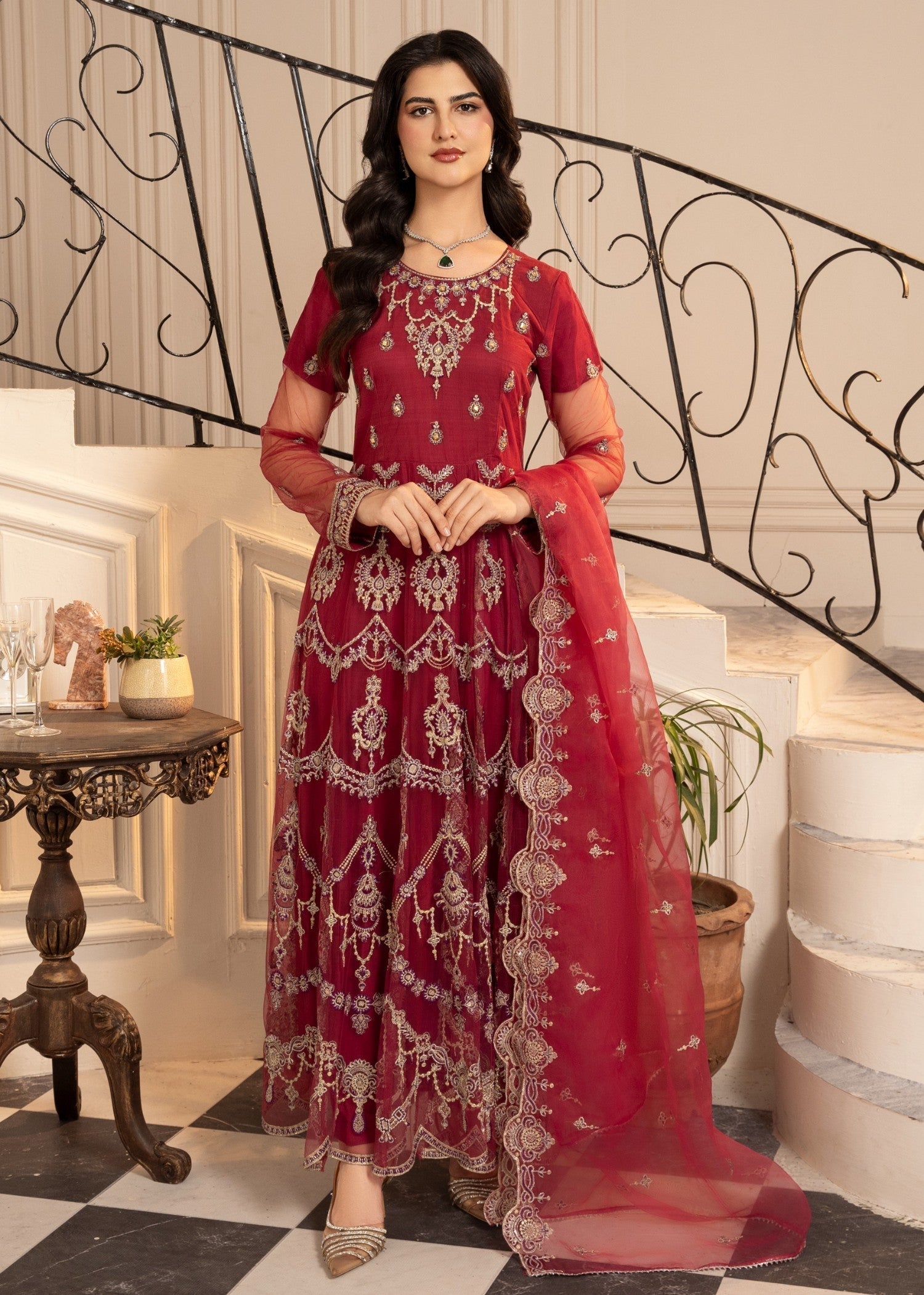 Zebaye Zaima US508 maroon(SB) Women 3pcs