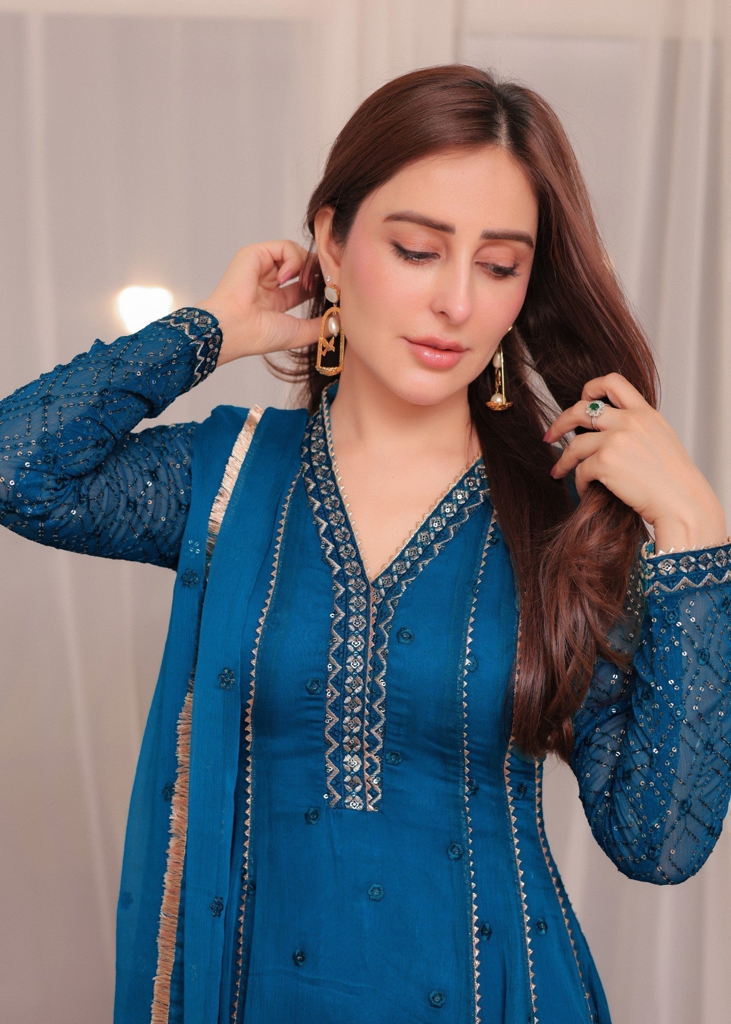 Abaan Zohan Kashish Peacock Women 4pcs