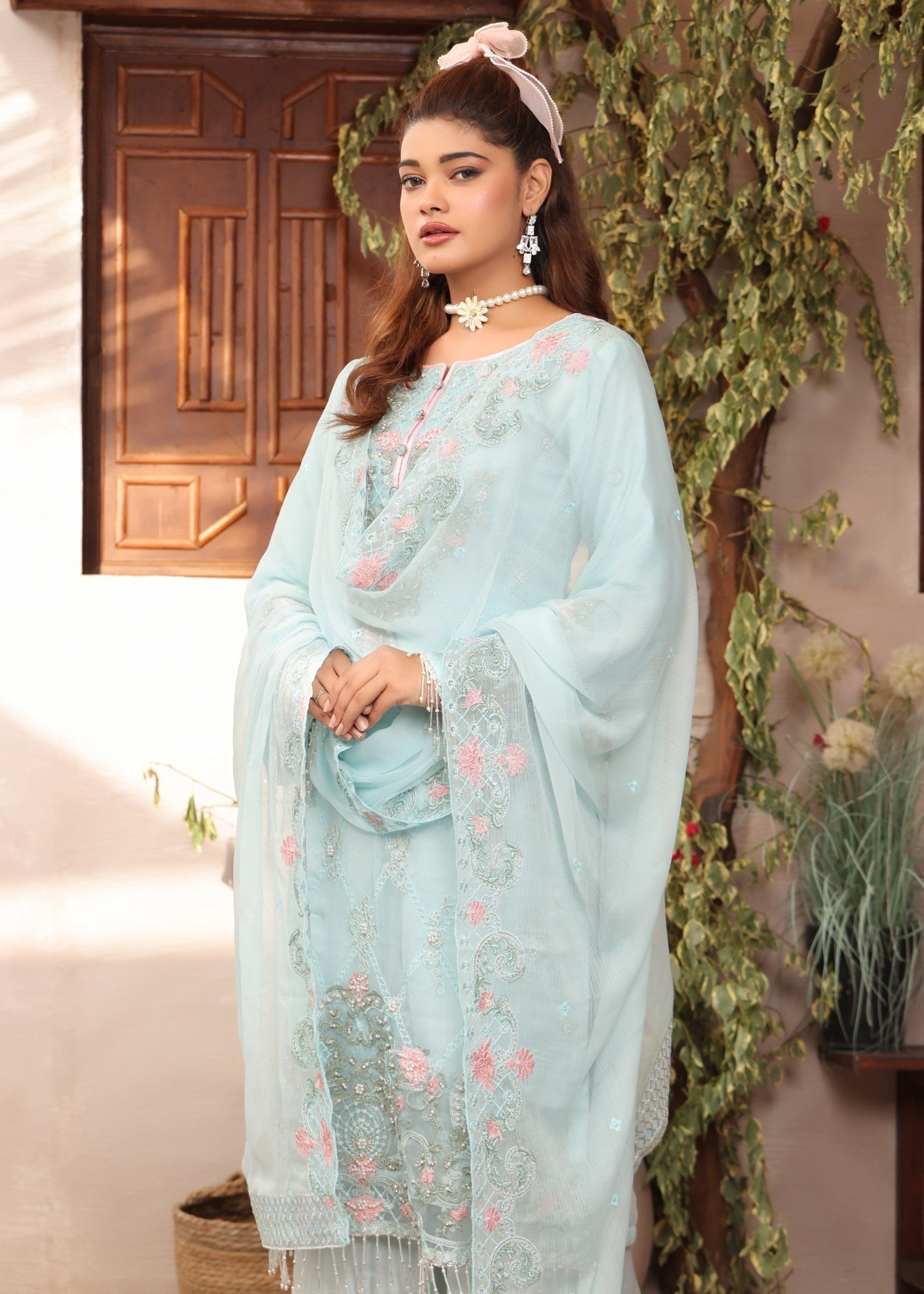 Polawn PD 24 704 ARZOO FORMAL PRET CHIFFON COLLECTION Women 3pcs