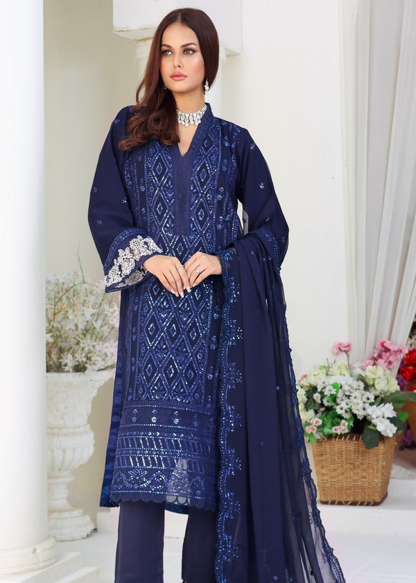 Polawn PD 23 403 DASTAAN FORMAL PRET CHIFFON COLLECTION Women 3pcs