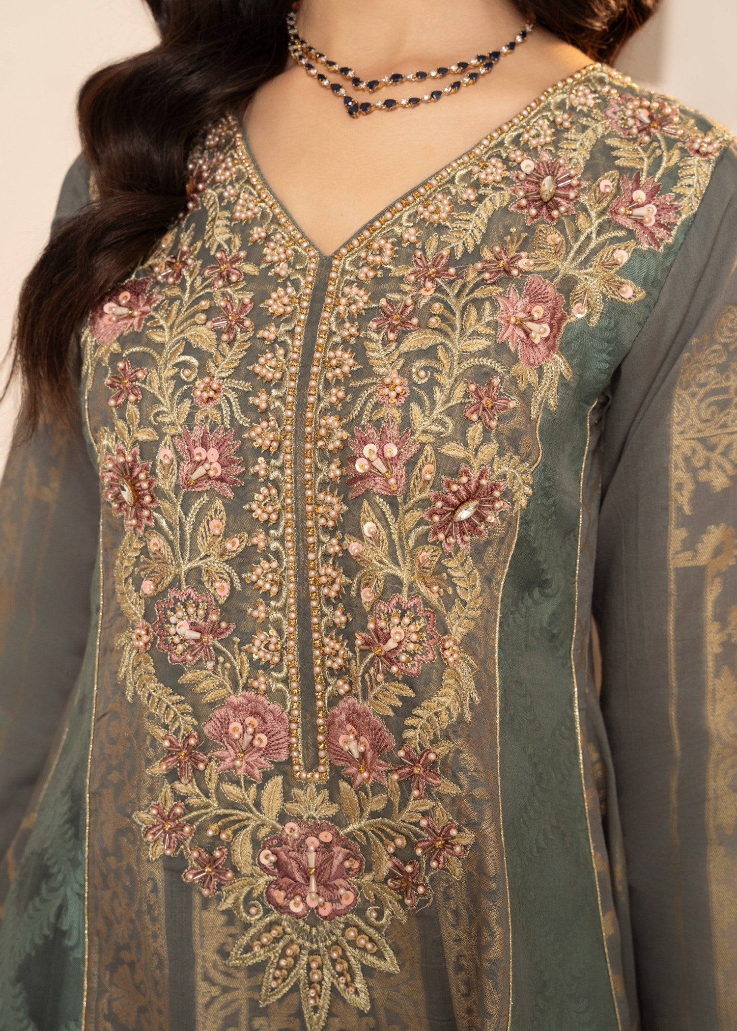 Zebaye Zaima JK 472 Grey(SB) Women 3pcs